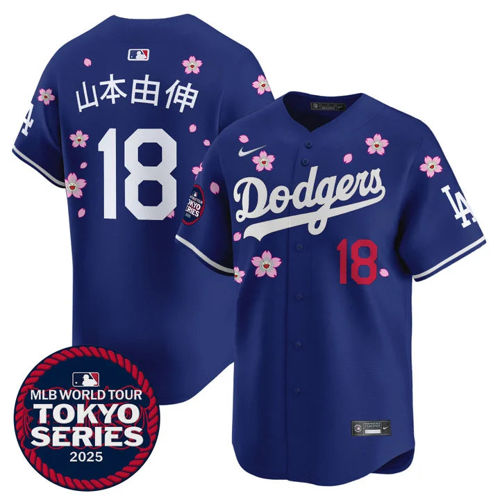 Dodgers Tokyo Series 2025 Vapor Premier Limited Jersey - Stitched