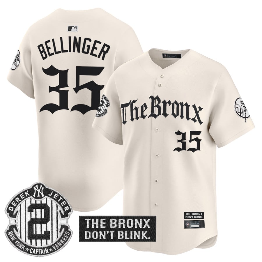 Yankees 'The Bronx - Gothic Ink Drop Edition' Vapor Premier Limited Jersey - Stitched