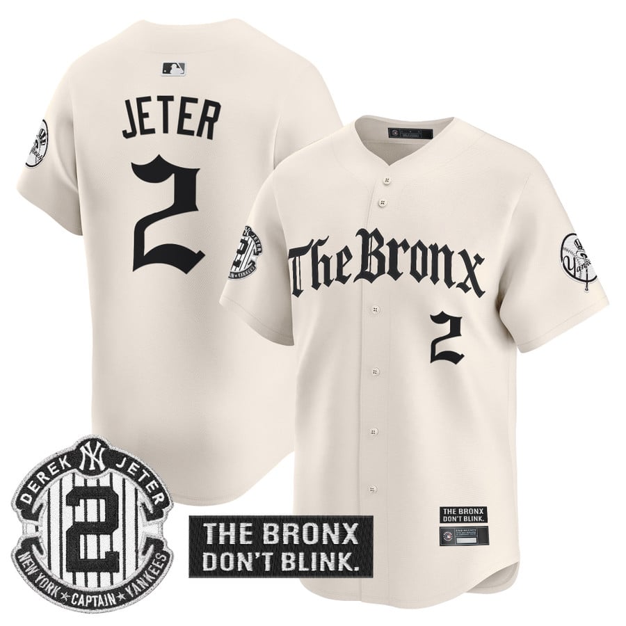 Yankees 'The Bronx - Gothic Ink Drop Edition' Vapor Premier Limited Jersey - Stitched