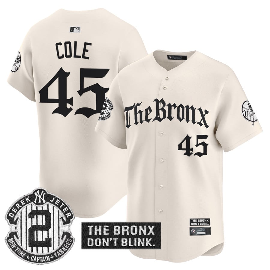 Yankees 'The Bronx - Gothic Ink Drop Edition' Vapor Premier Limited Jersey - Stitched