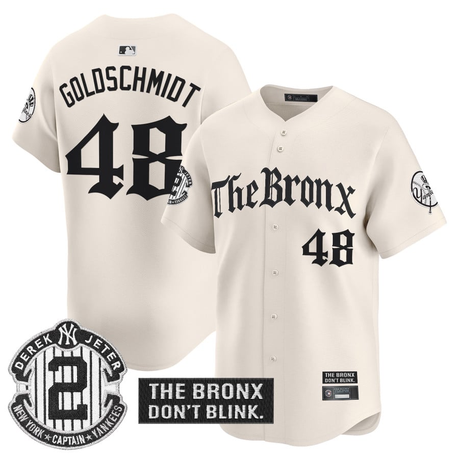 Yankees 'The Bronx - Gothic Ink Drop Edition' Vapor Premier Limited Jersey - Stitched