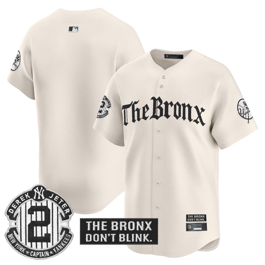 Yankees 'The Bronx - Gothic Ink Drop Edition' Vapor Premier Limited Jersey - Stitched