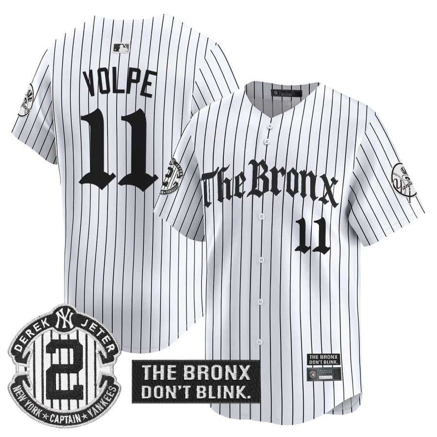 Yankees 'The Bronx - Gothic Ink Drop Edition' Vapor Premier Limited Jersey - Stitched
