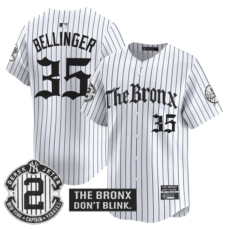 Yankees 'The Bronx - Gothic Ink Drop Edition' Vapor Premier Limited Jersey - Stitched