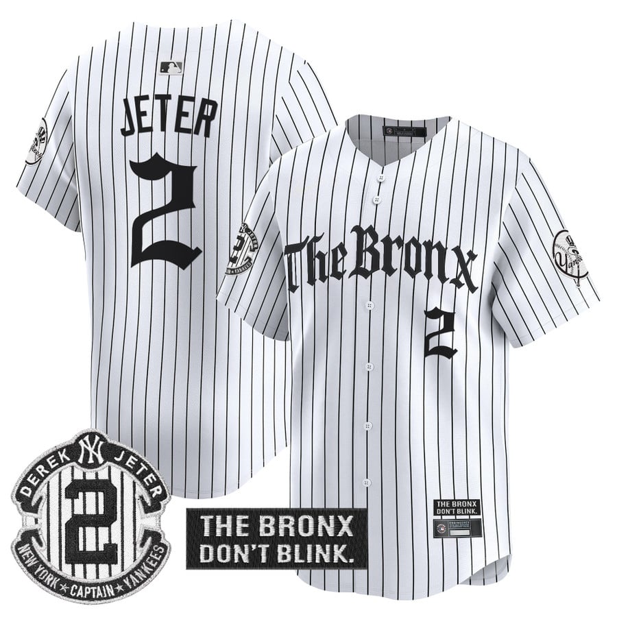 Yankees 'The Bronx - Gothic Ink Drop Edition' Vapor Premier Limited Jersey - Stitched