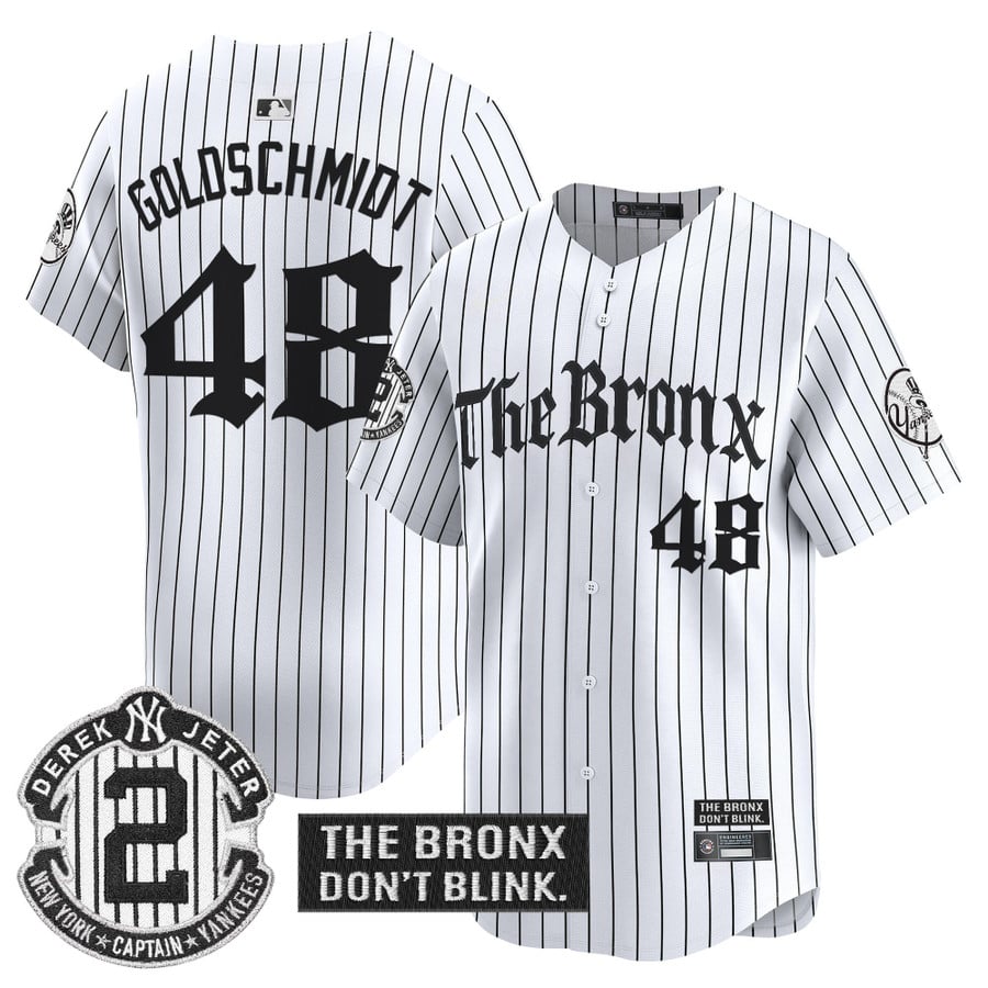 Yankees 'The Bronx - Gothic Ink Drop Edition' Vapor Premier Limited Jersey - Stitched