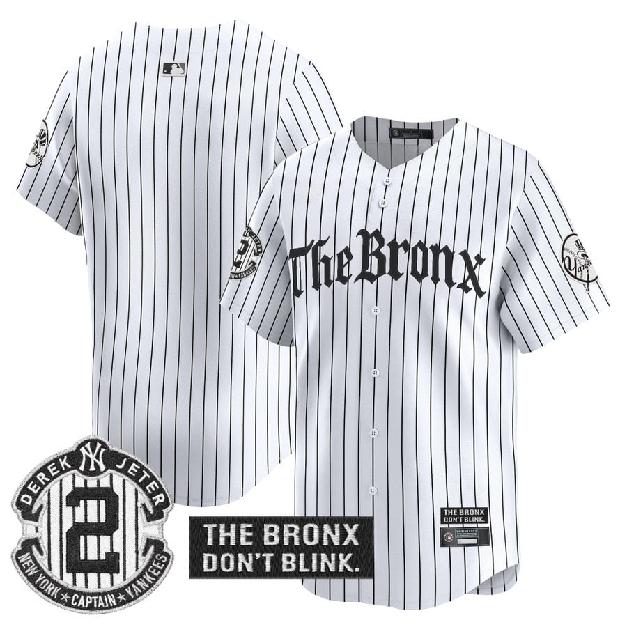 Yankees 'The Bronx - Gothic Ink Drop Edition' Vapor Premier Limited Jersey - Stitched