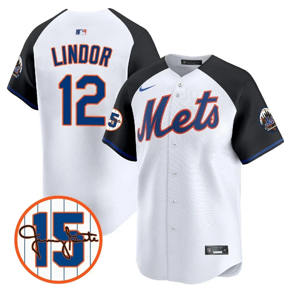 New York Mets Jerry Grote Patch Vapor Premier Limited V1 Jersey  All Stitched