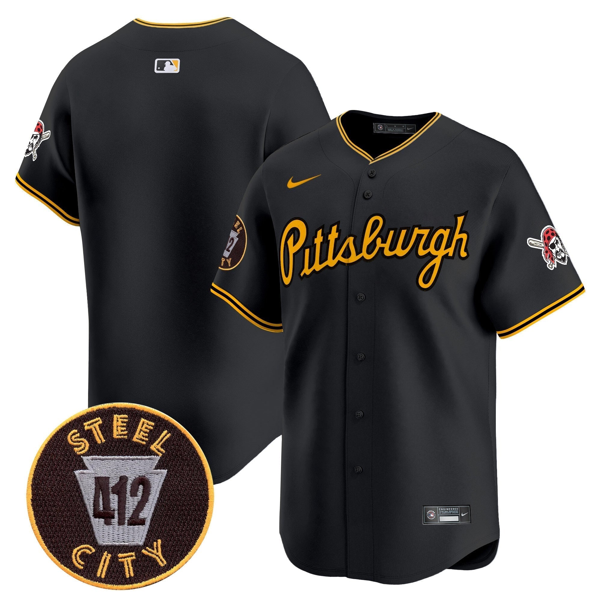PIT 412 Patch Vapor Premier Limited Jersey V4 - Stitched