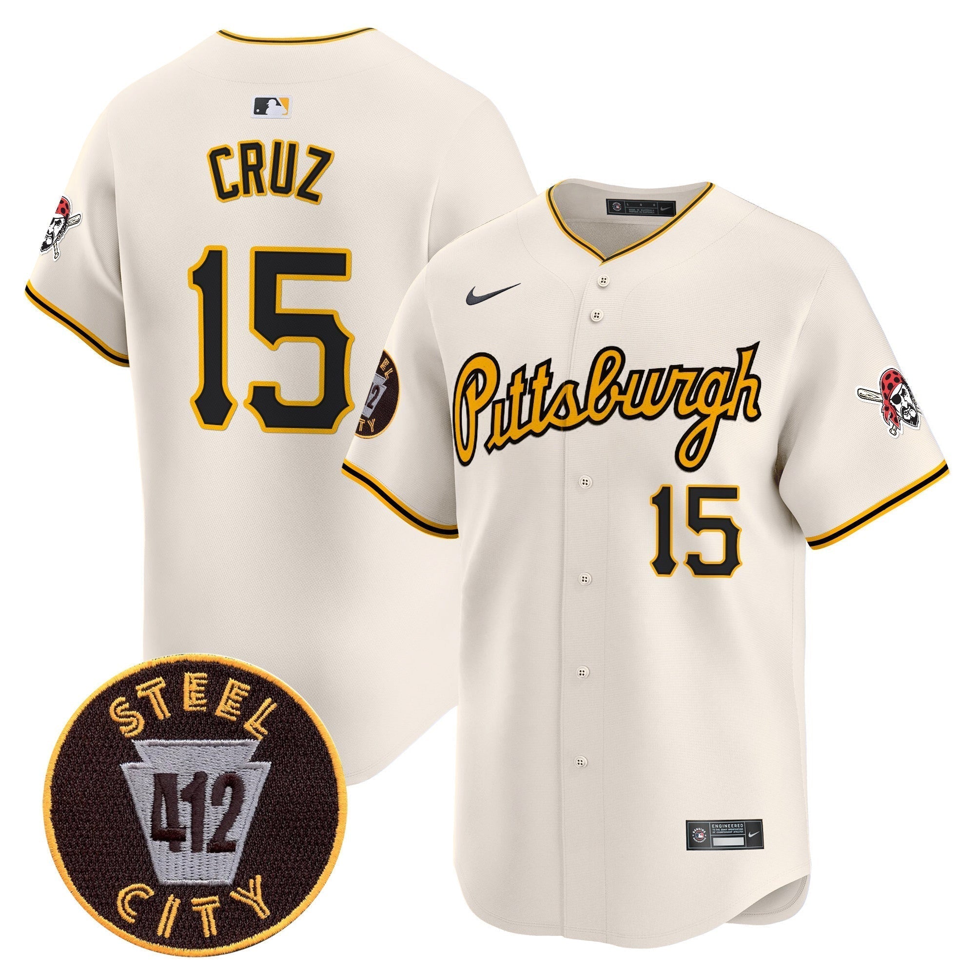 PIT 412 Patch Vapor Premier Limited Jersey V4 - Stitched