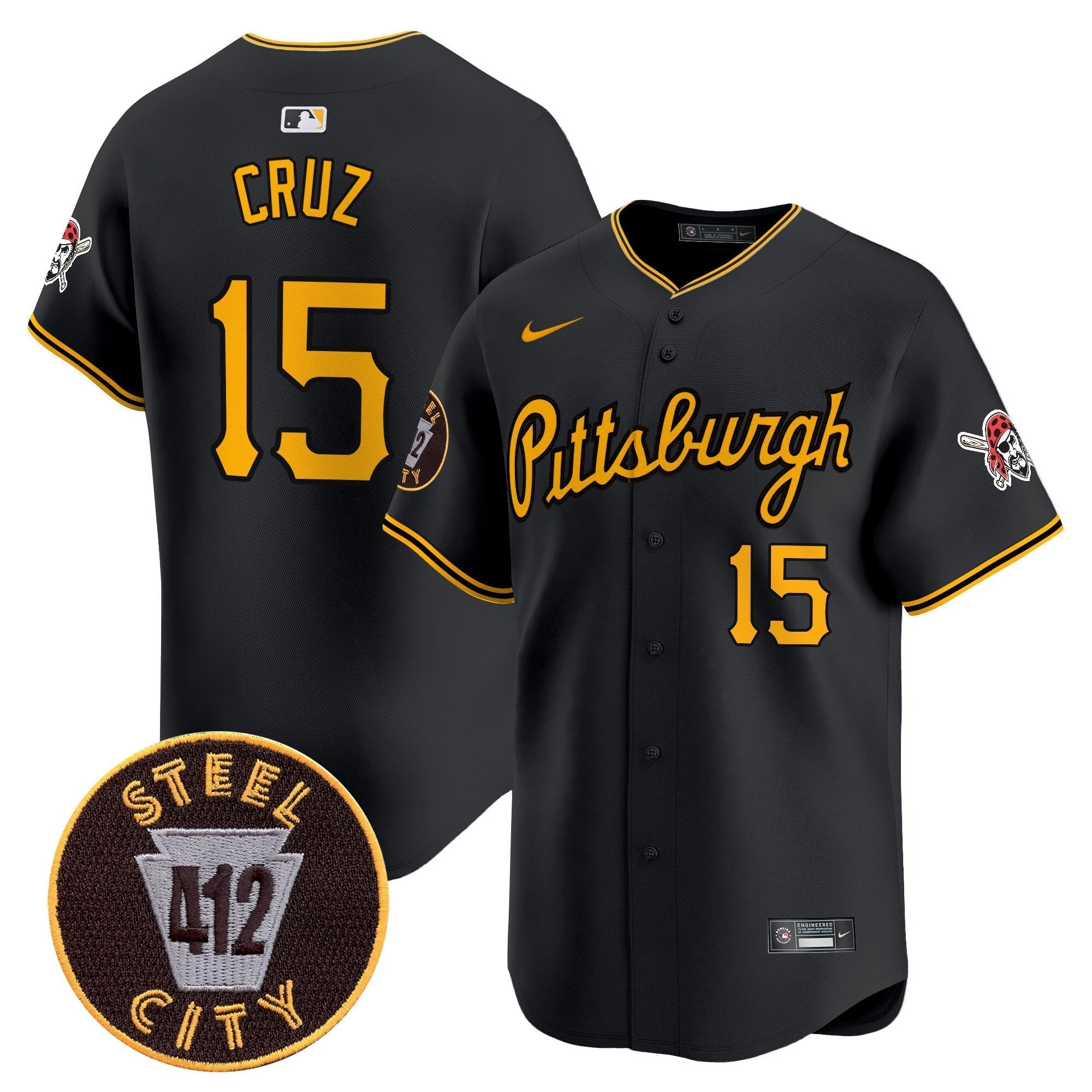 PIT 412 Patch Vapor Premier Limited Jersey V4 - Stitched