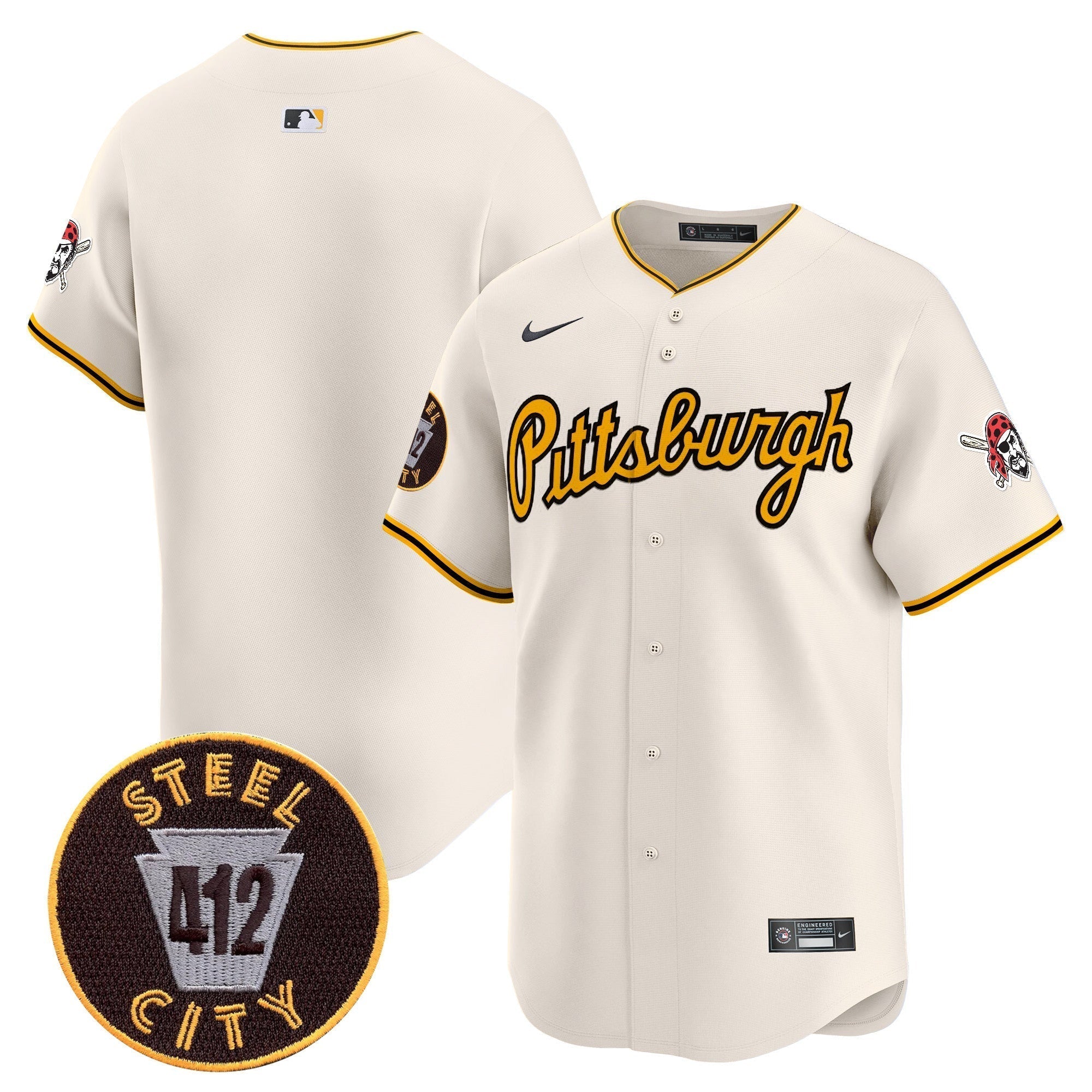 PIT 412 Patch Vapor Premier Limited Jersey V4 - Stitched