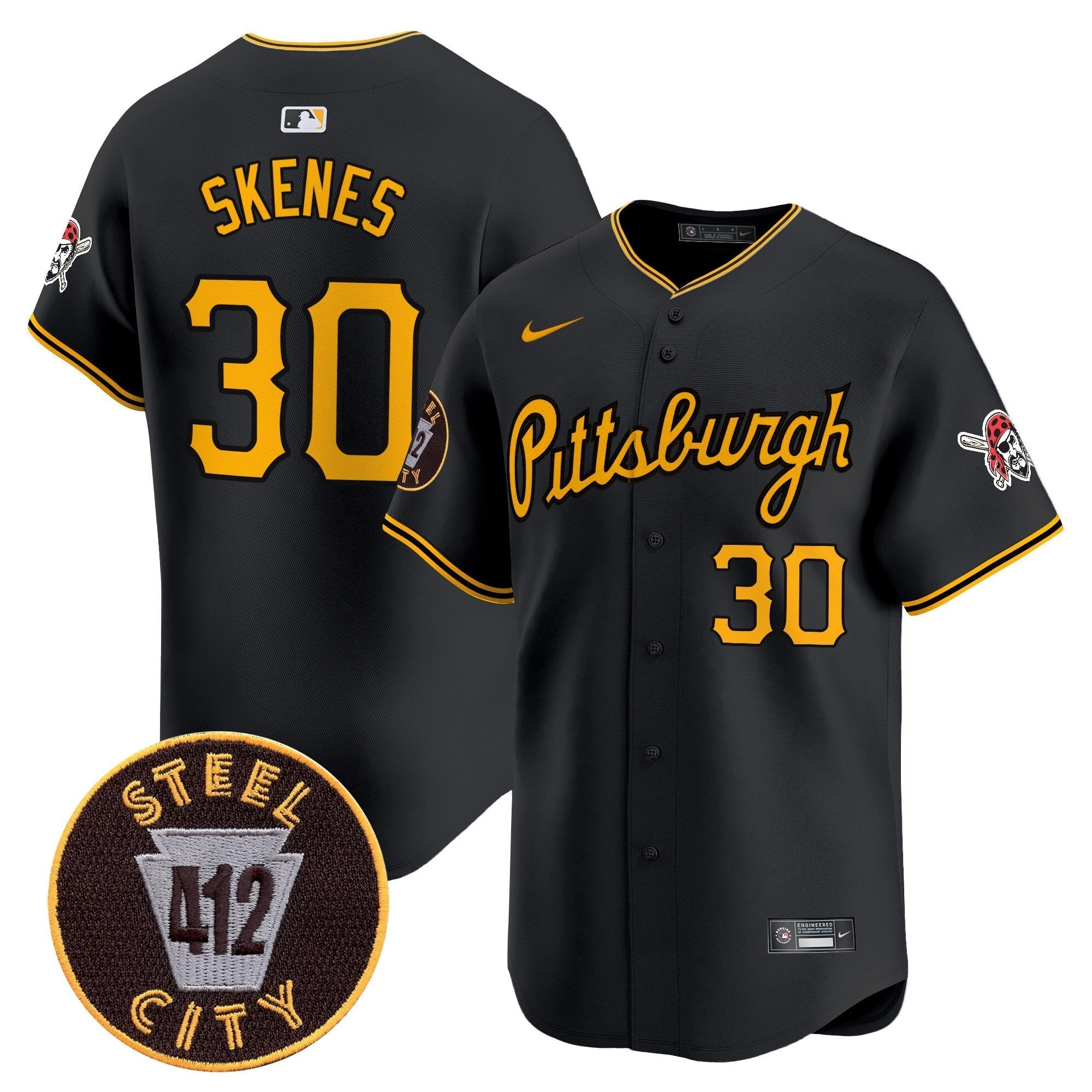 PIT 412 Patch Vapor Premier Limited Jersey V4 - Stitched