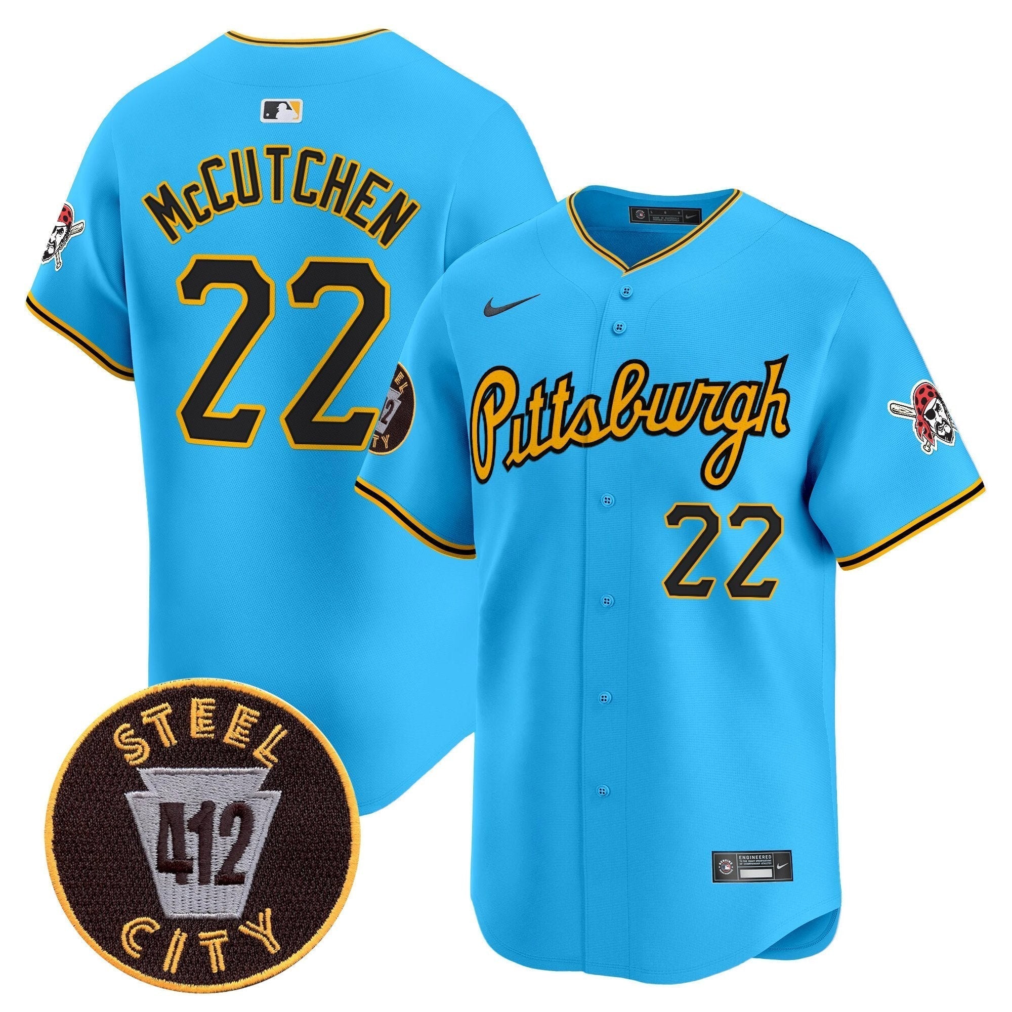 PIT 412 Patch Vapor Premier Limited Jersey V4 - Stitched