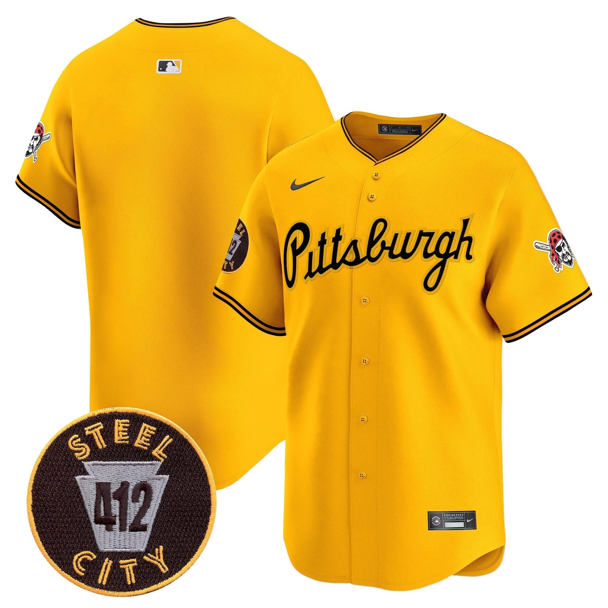 PIT 412 Patch Vapor Premier Limited Jersey V4 - Stitched