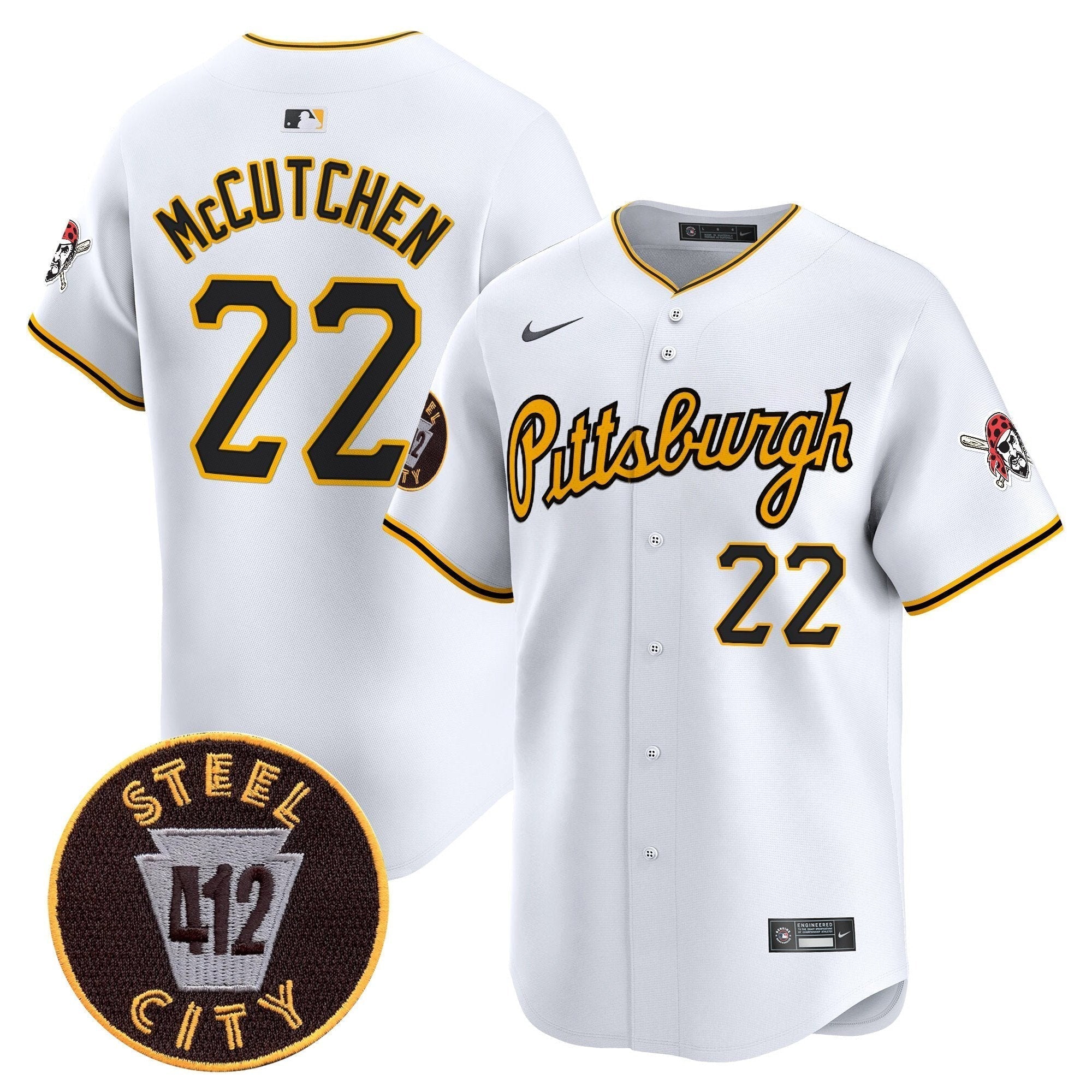 PIT 412 Patch Vapor Premier Limited Jersey V4 - Stitched