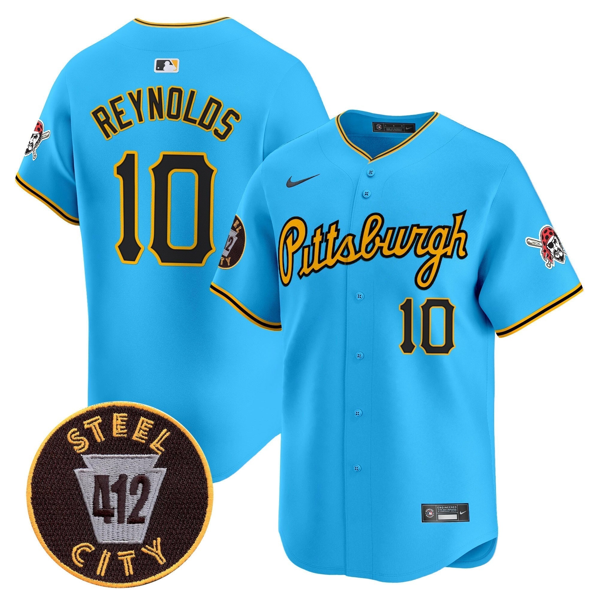 PIT 412 Patch Vapor Premier Limited Jersey V4 - Stitched