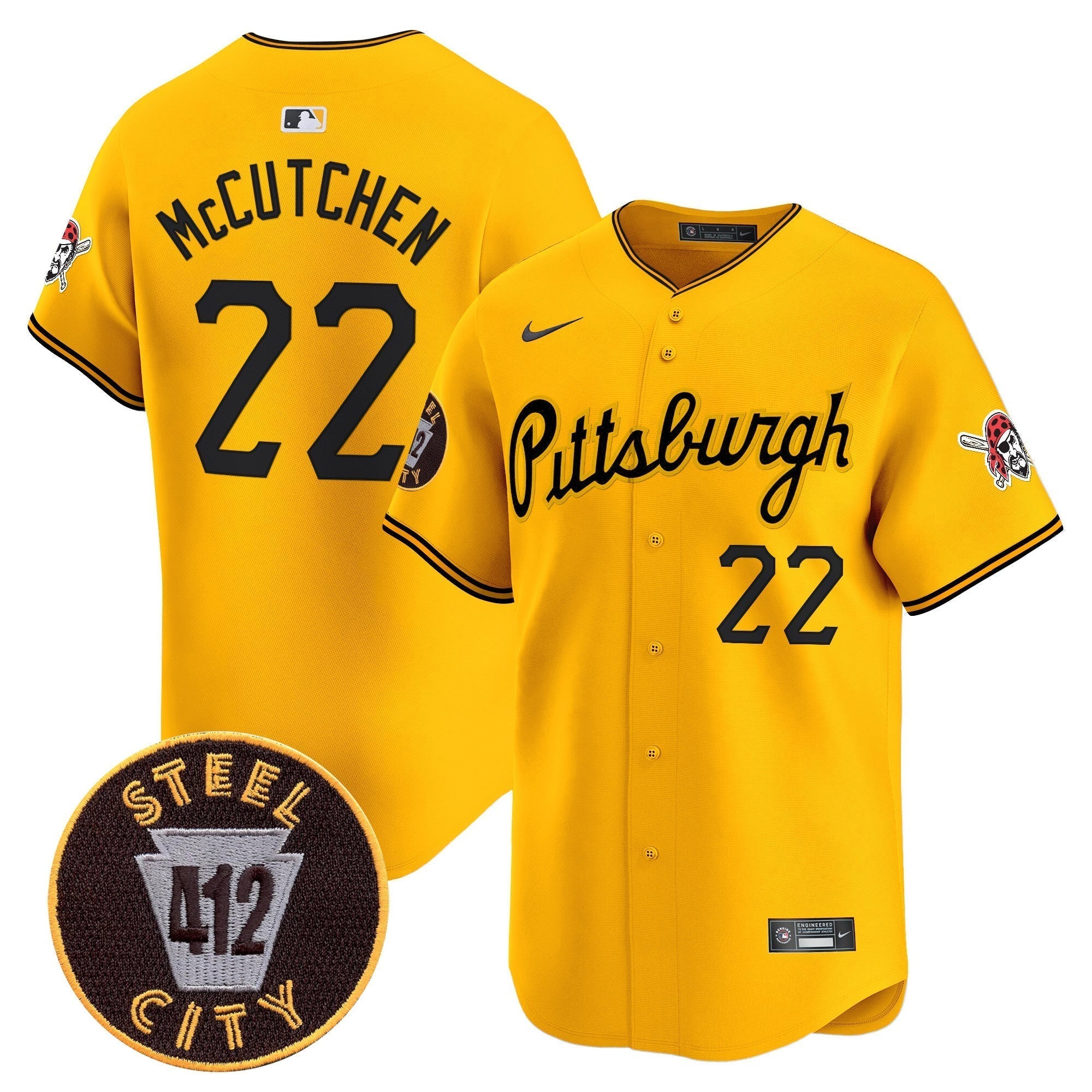 PIT 412 Patch Vapor Premier Limited Jersey V4 - Stitched
