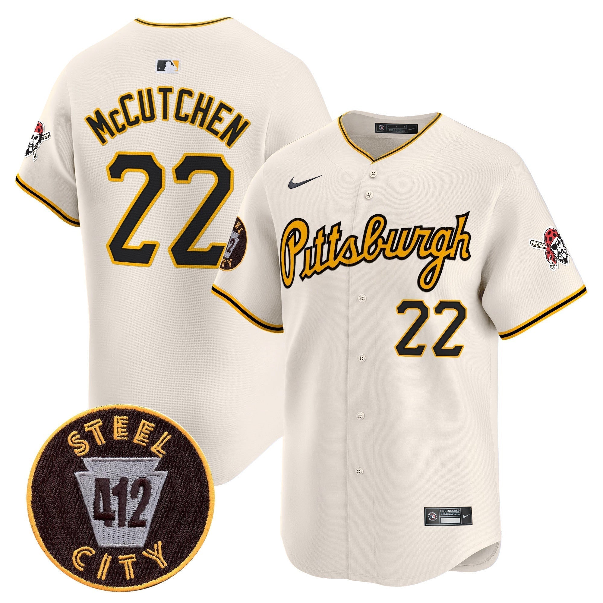 PIT 412 Patch Vapor Premier Limited Jersey V4 - Stitched
