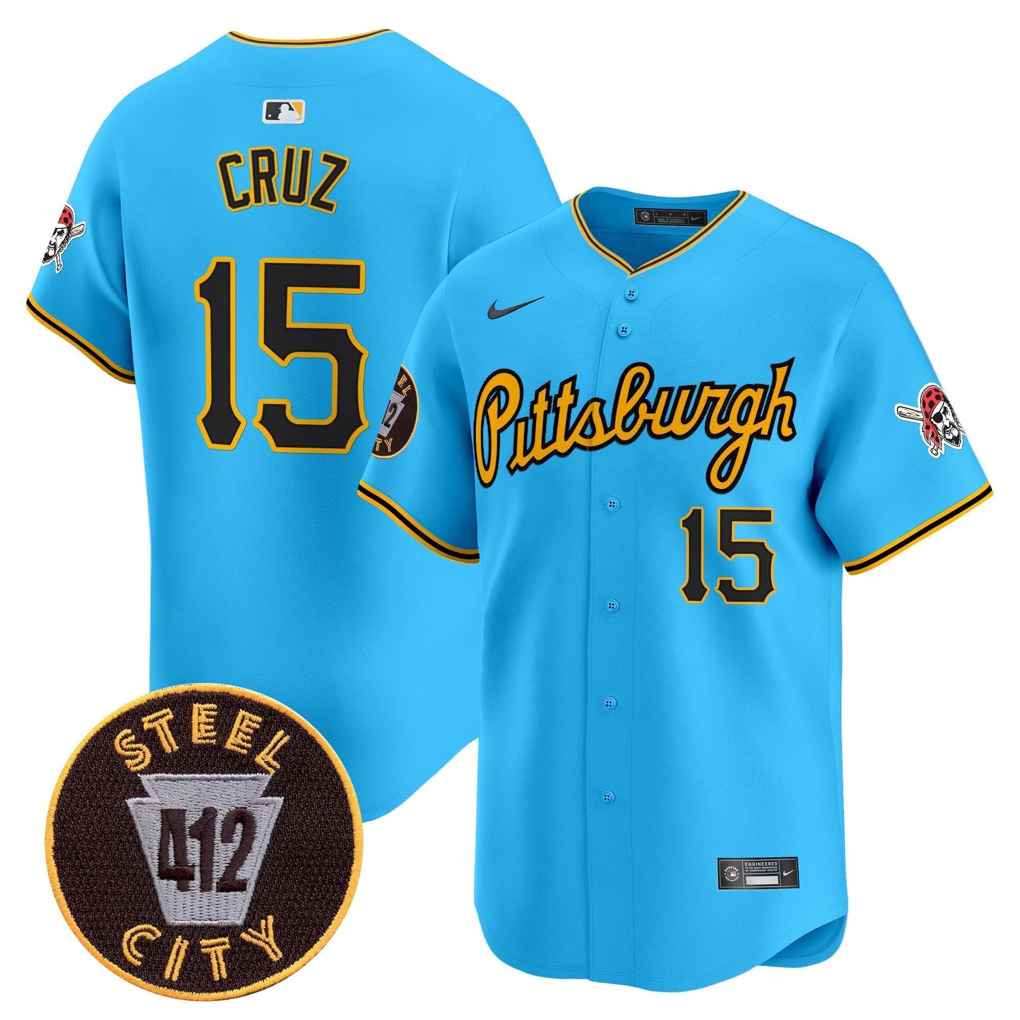 PIT 412 Patch Vapor Premier Limited Jersey V4 - Stitched