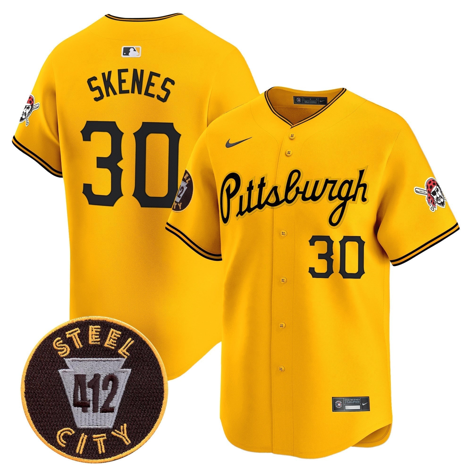 PIT 412 Patch Vapor Premier Limited Jersey V4 - Stitched