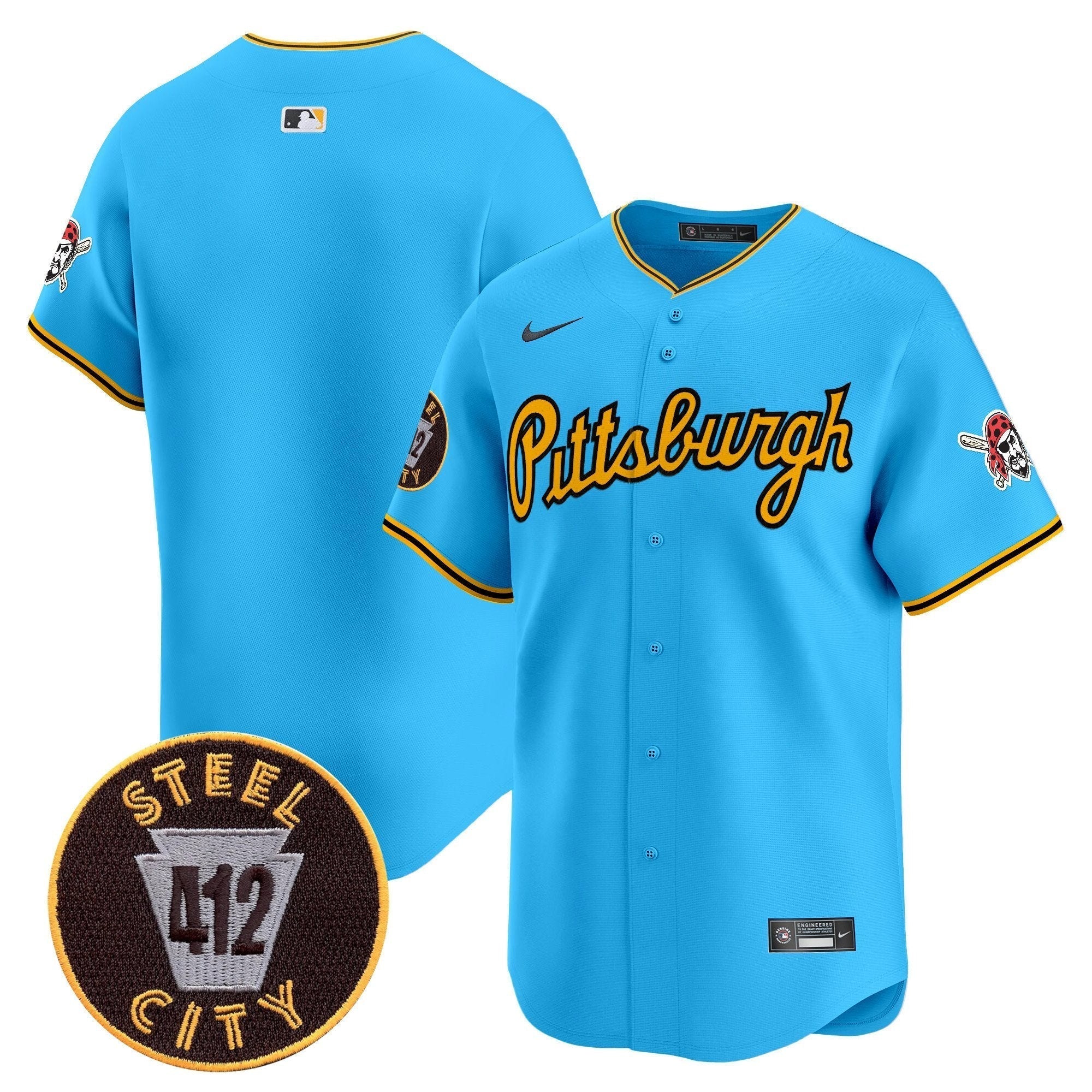 PIT 412 Patch Vapor Premier Limited Jersey V4 - Stitched