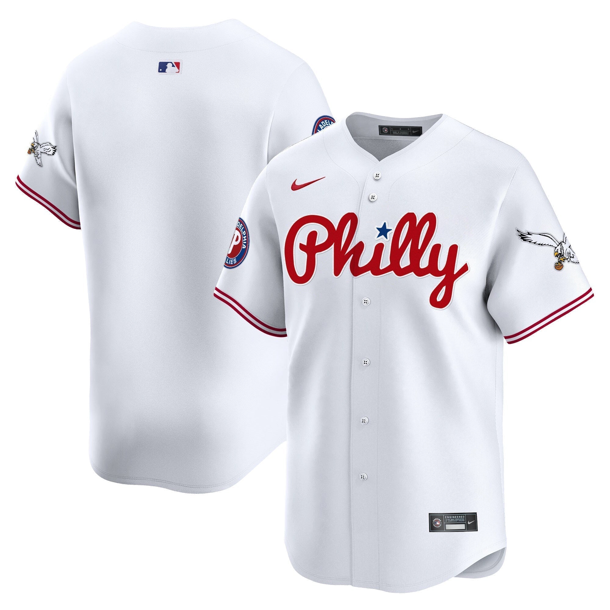 Phillies & Eagles Vapor Premier Limited Jersey - Stitched