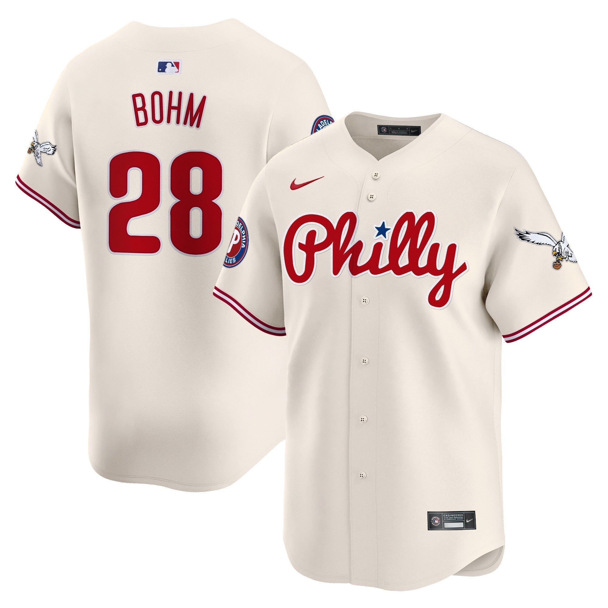 Phillies & Eagles Vapor Premier Limited Jersey - Stitched