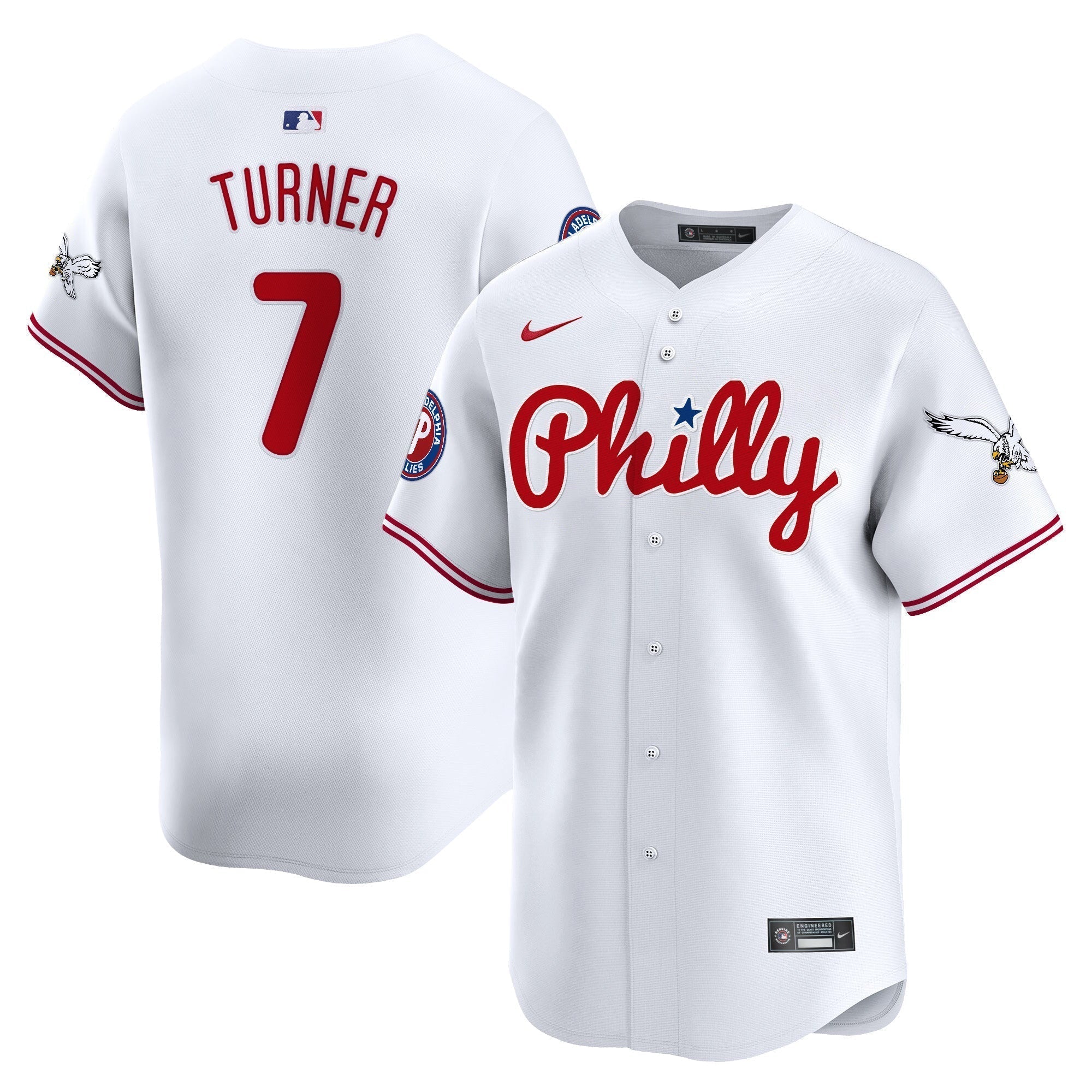 Phillies & Eagles Vapor Premier Limited Jersey - Stitched