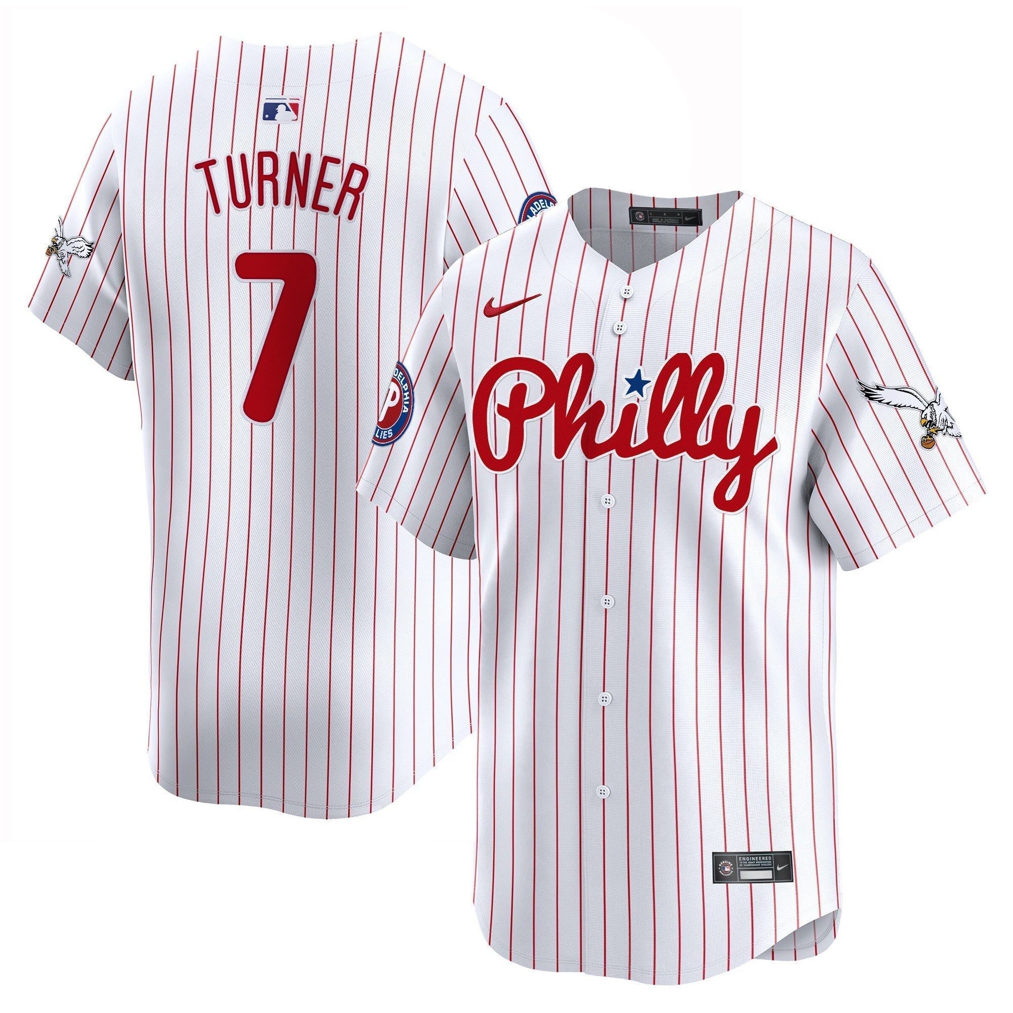 Phillies & Eagles Vapor Premier Limited Jersey - Stitched