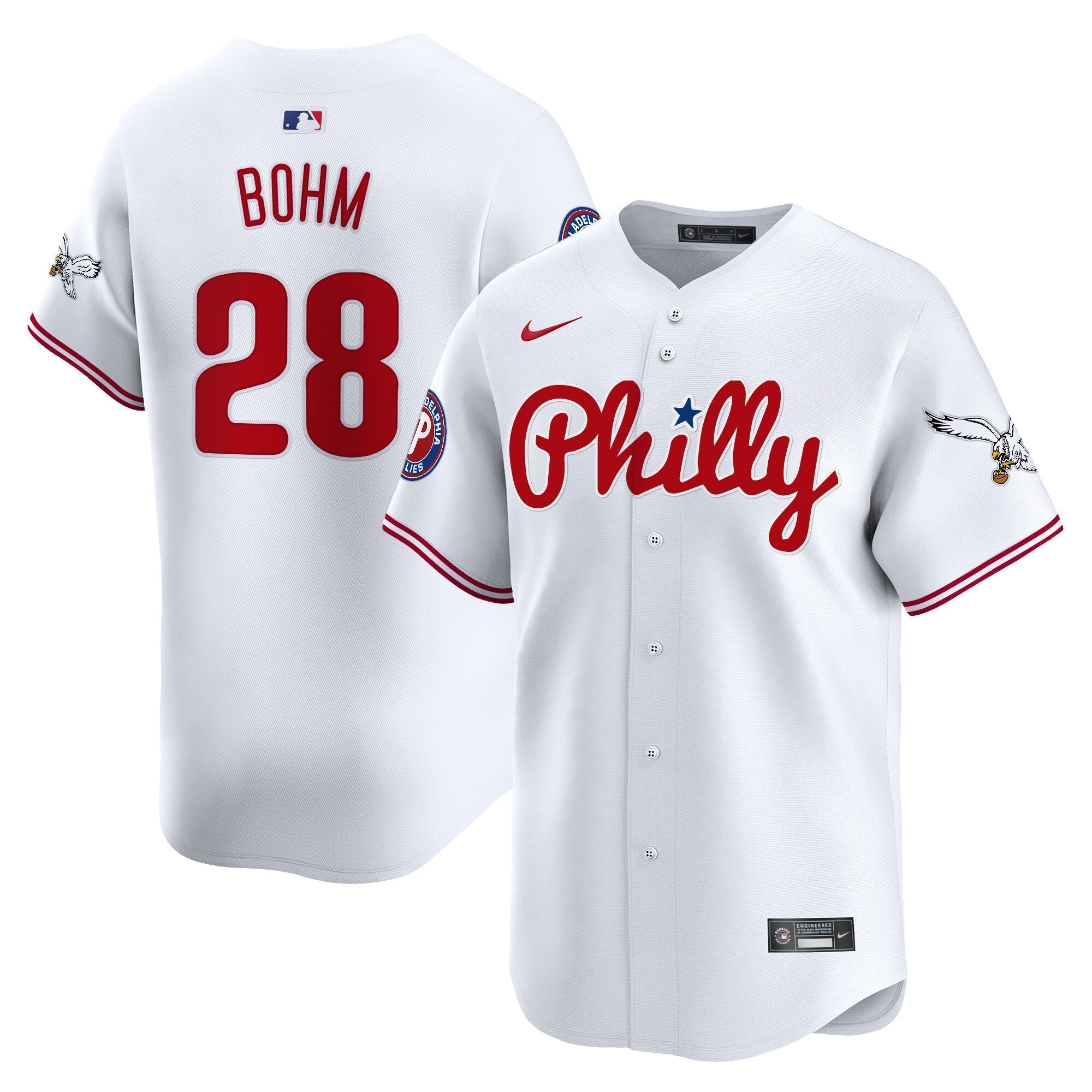 Phillies & Eagles Vapor Premier Limited Jersey - Stitched