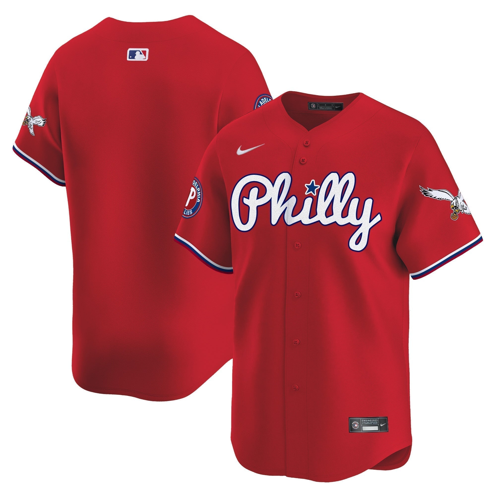 Phillies & Eagles Vapor Premier Limited Jersey - Stitched