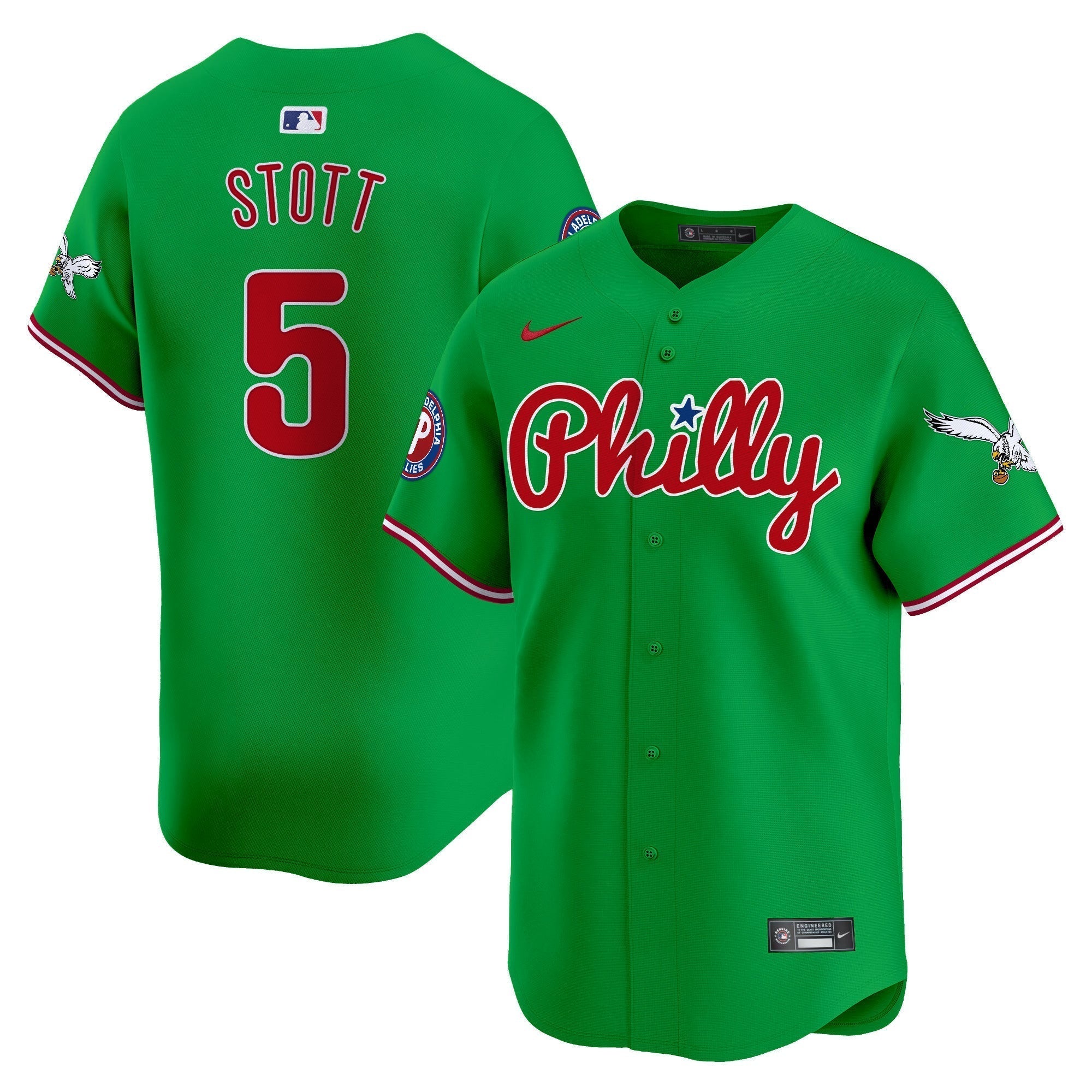 Phillies & Eagles Vapor Premier Limited Jersey - Stitched