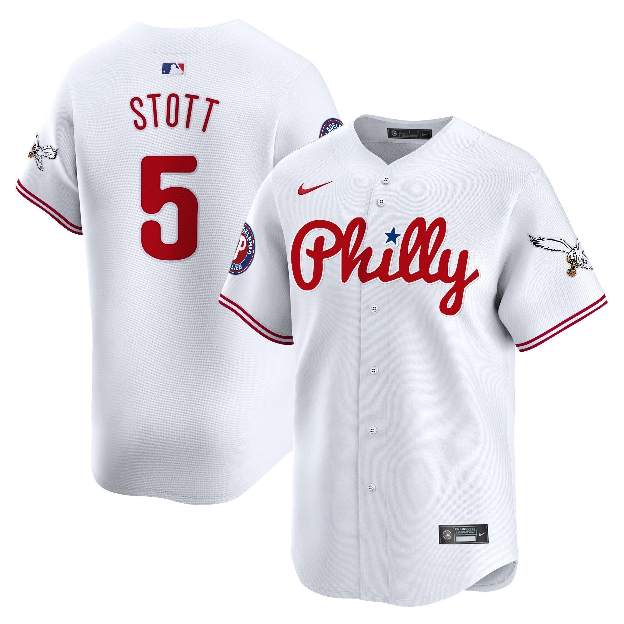 Phillies & Eagles Vapor Premier Limited Jersey - Stitched