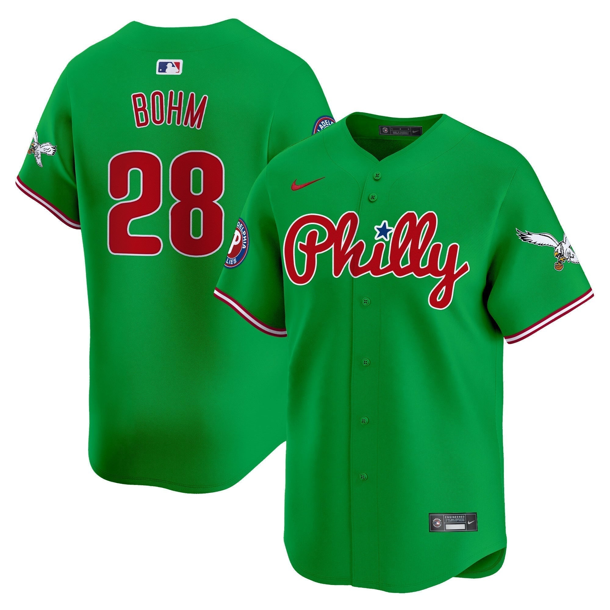 Phillies & Eagles Vapor Premier Limited Jersey - Stitched