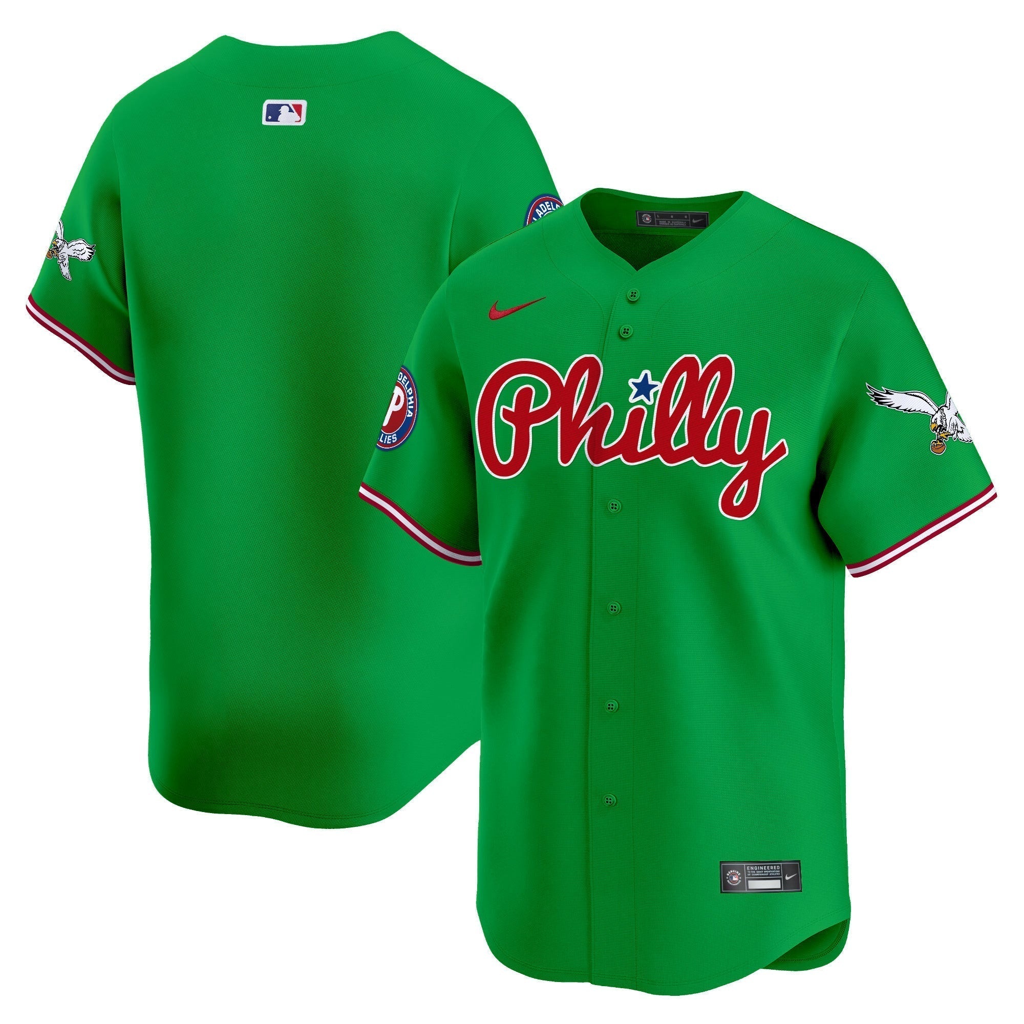 Phillies & Eagles Vapor Premier Limited Jersey - Stitched
