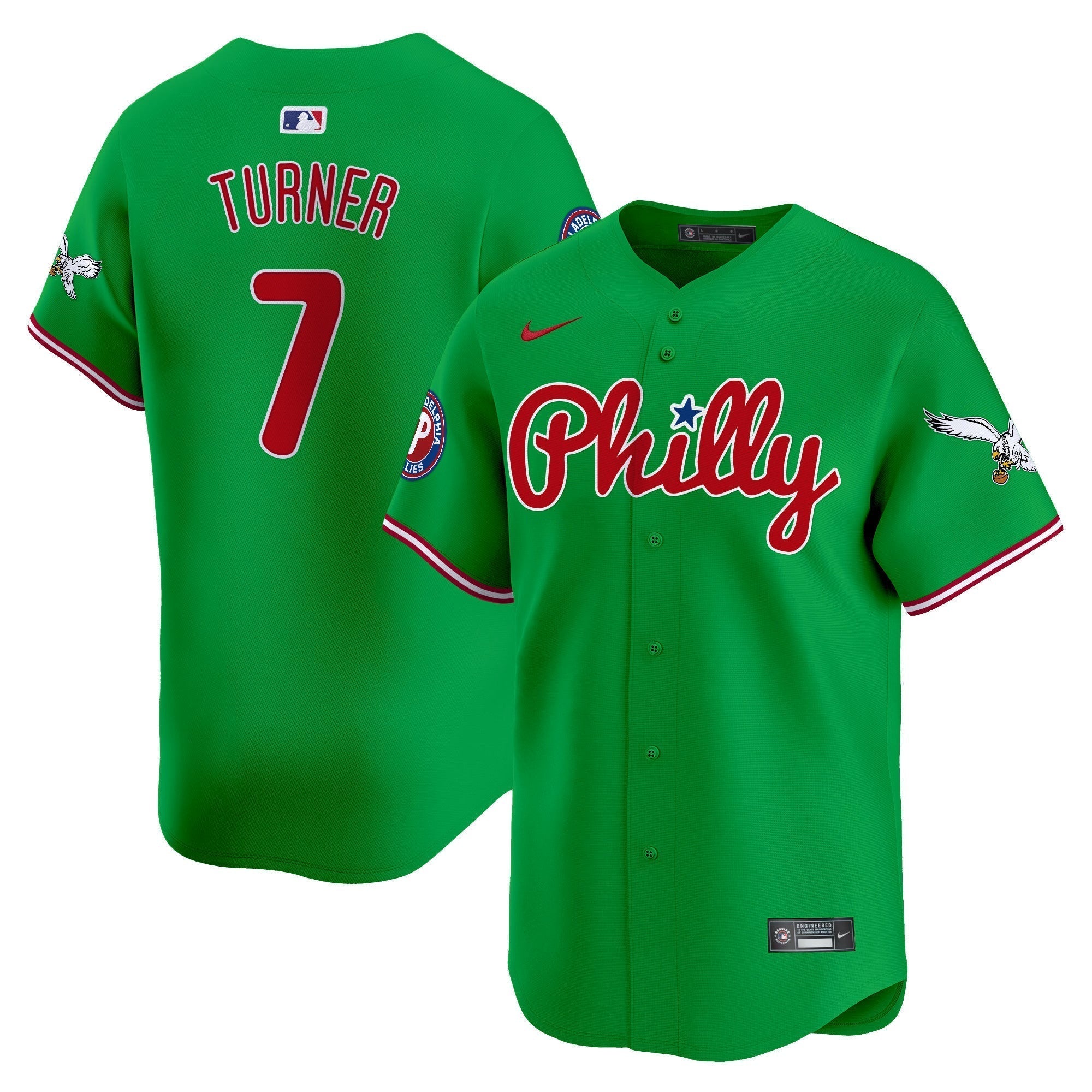 Phillies & Eagles Vapor Premier Limited Jersey - Stitched