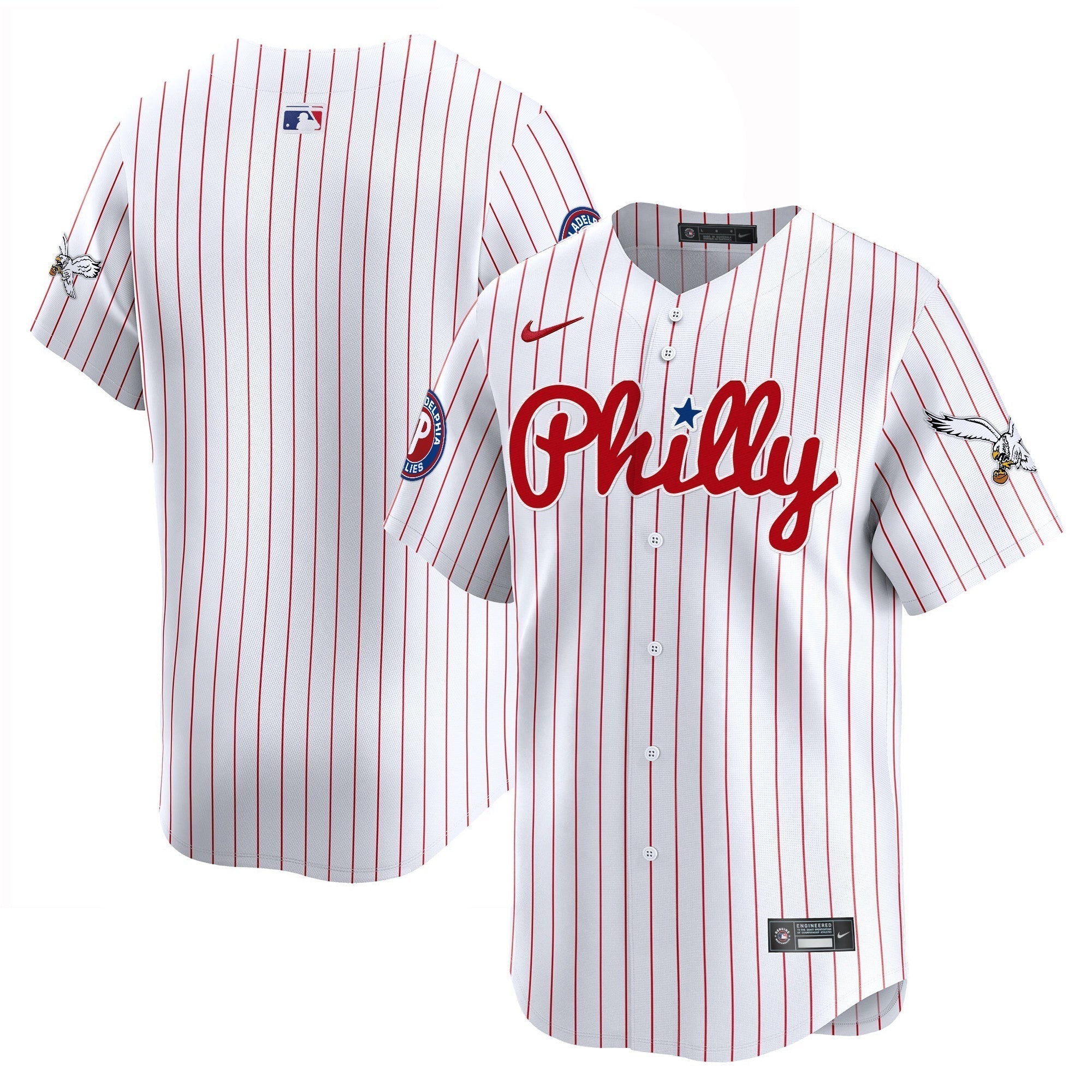 Phillies & Eagles Vapor Premier Limited Jersey - Stitched