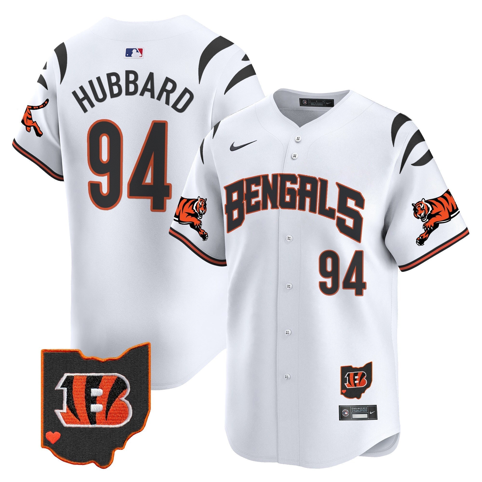 Bengals Vapor Premier Limited Jersey - Stitched