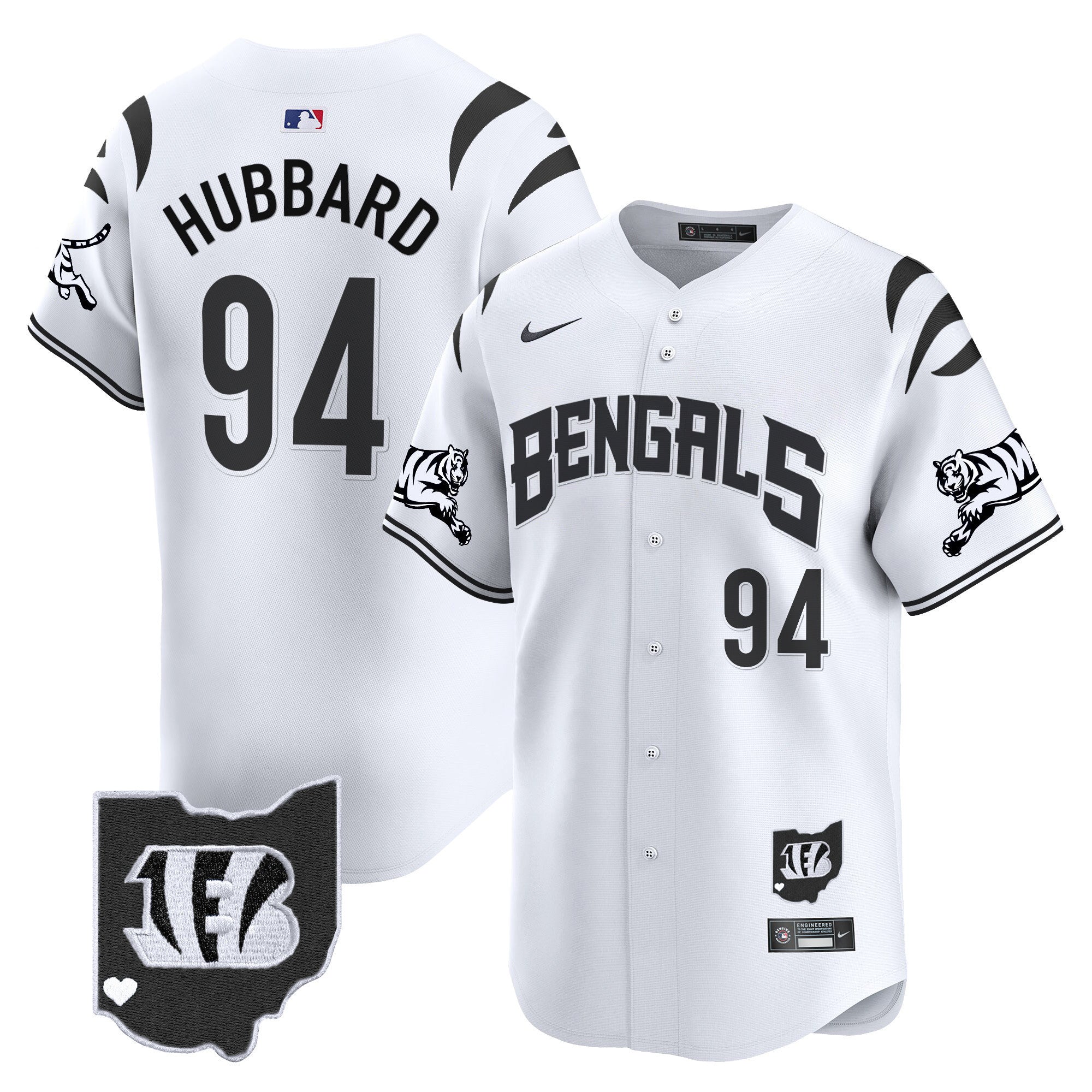 Bengals Vapor Premier Limited Jersey - Stitched