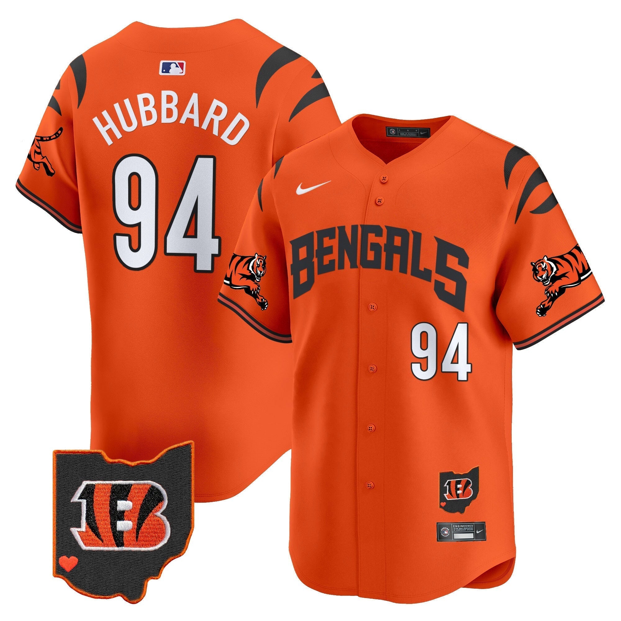 Bengals Vapor Premier Limited Jersey - Stitched