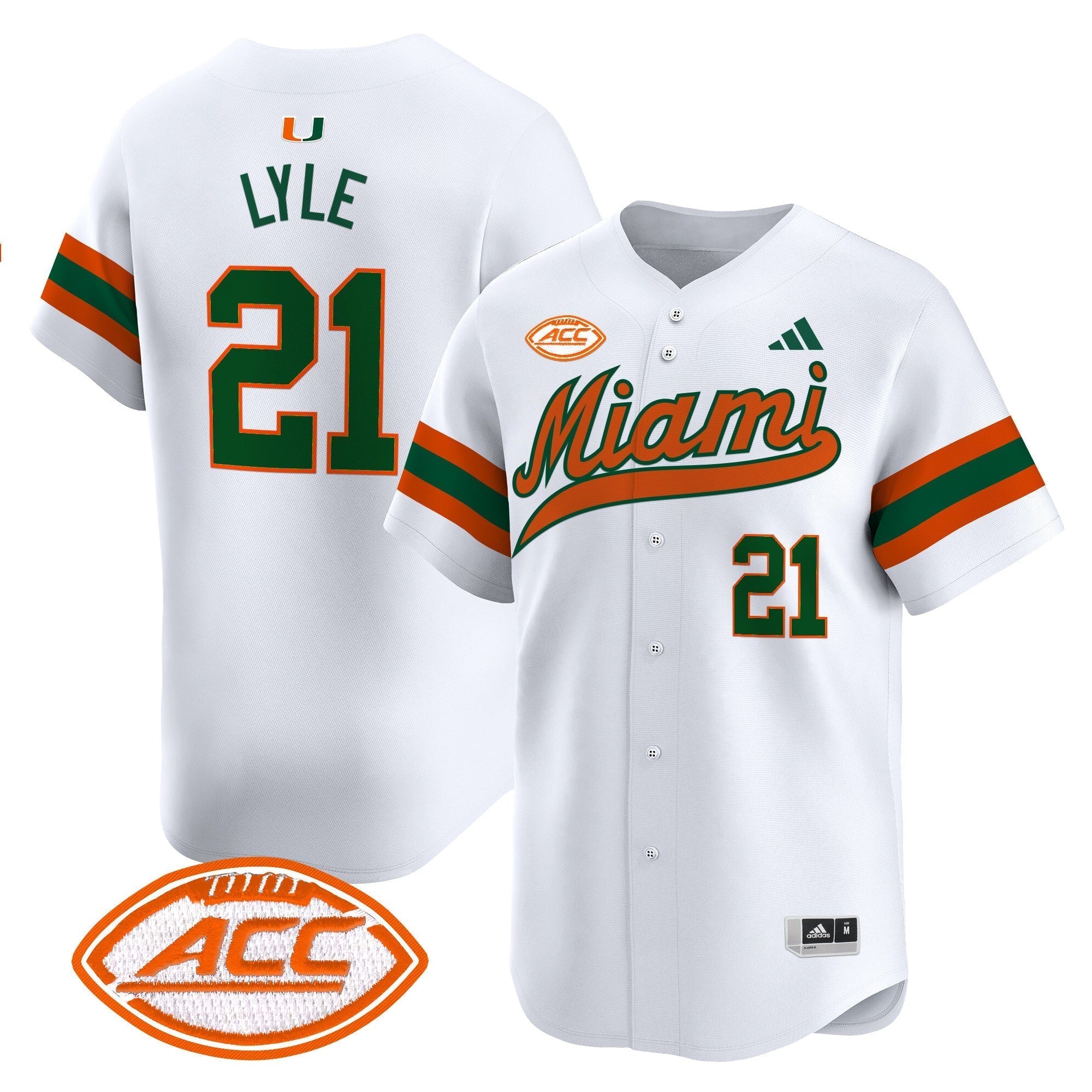 MIA 2024 Vapor Baseball Jersey - Stitched