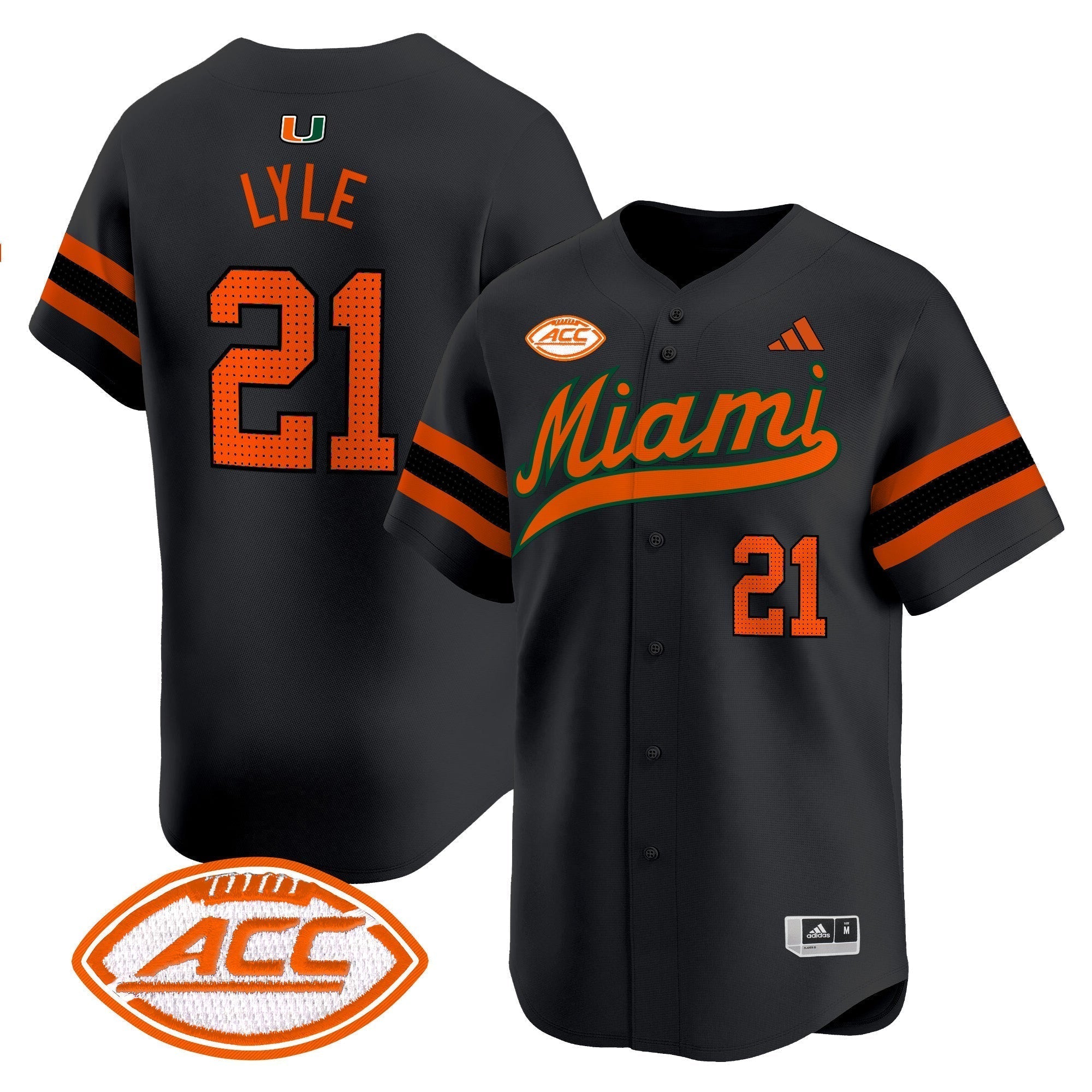 MIA 2024 Vapor Baseball Jersey - Stitched