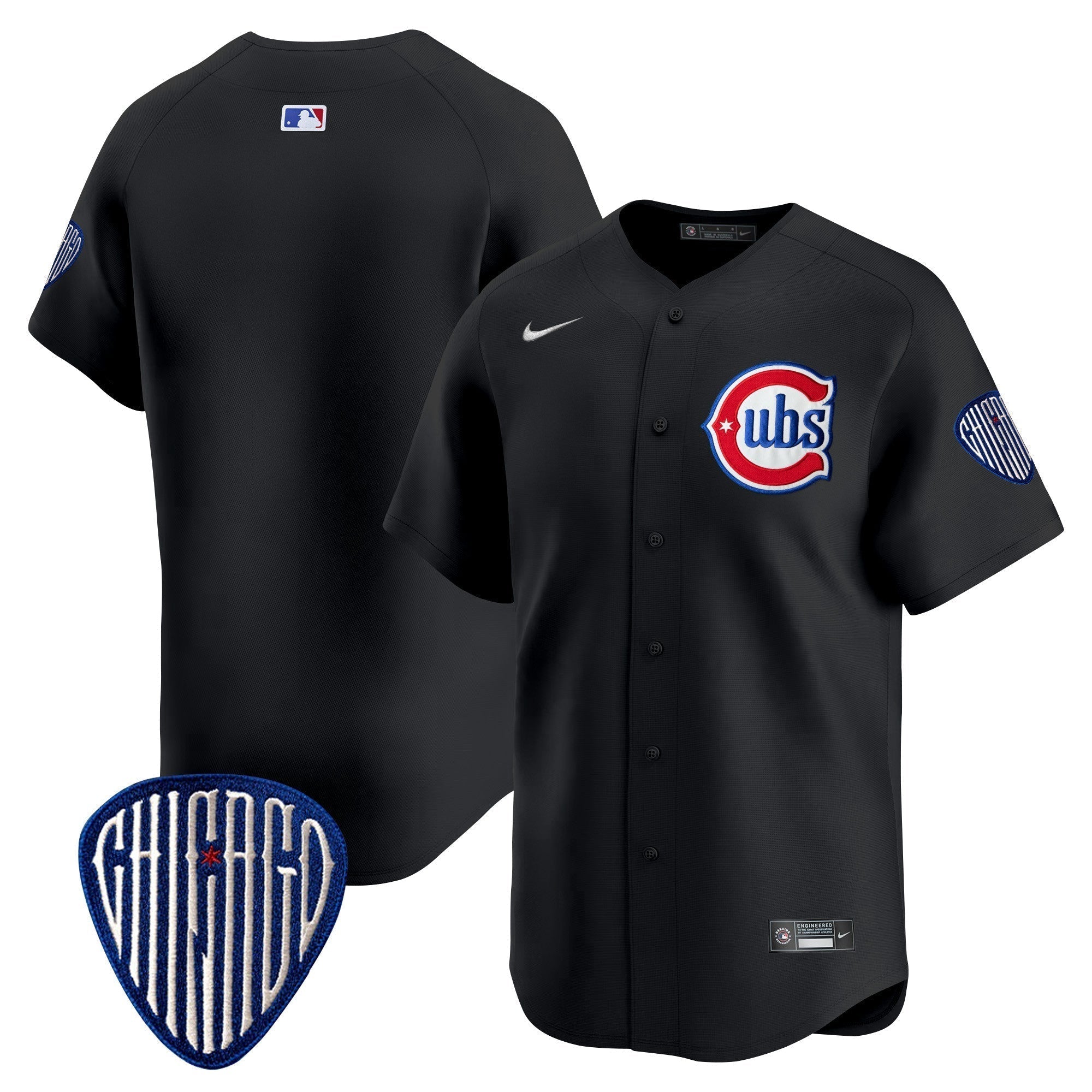 CHC Blue Alternate Vapor Premier Limited Jersey - Stitched