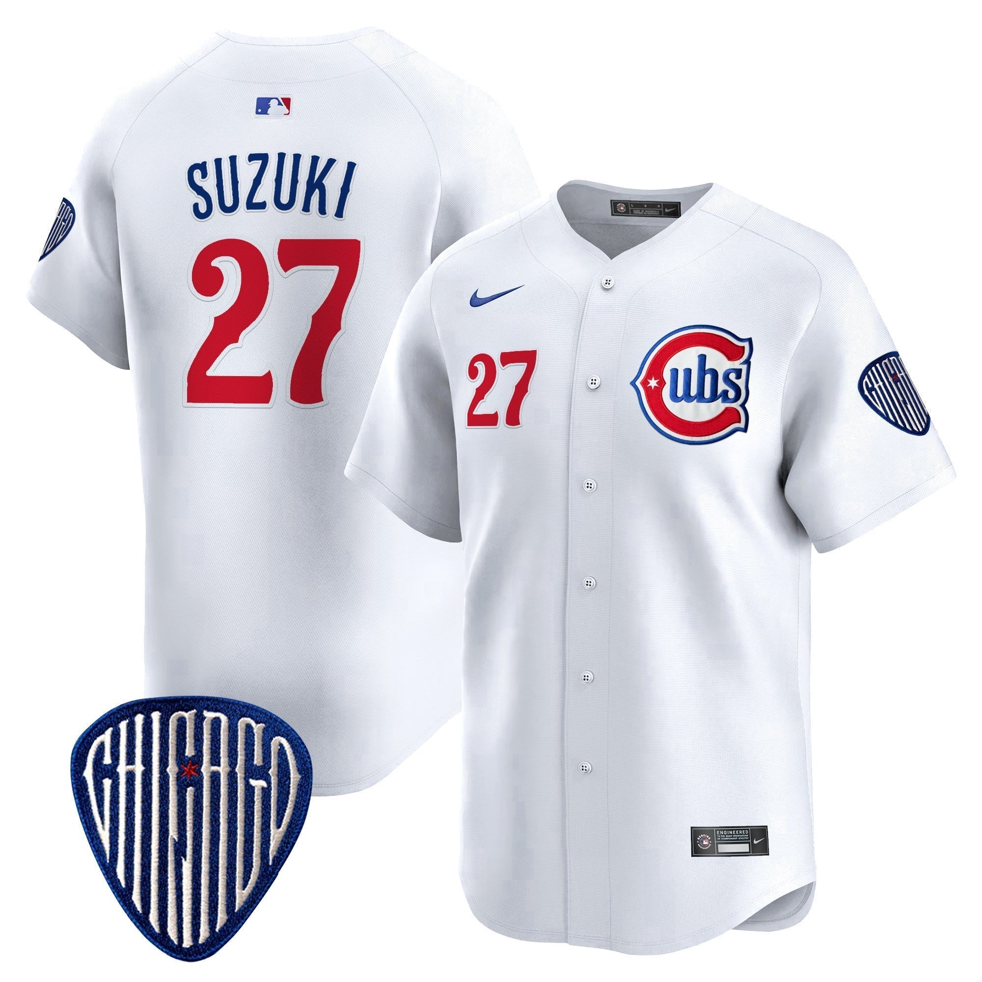 CHC Blue Alternate Vapor Premier Limited Jersey - Stitched