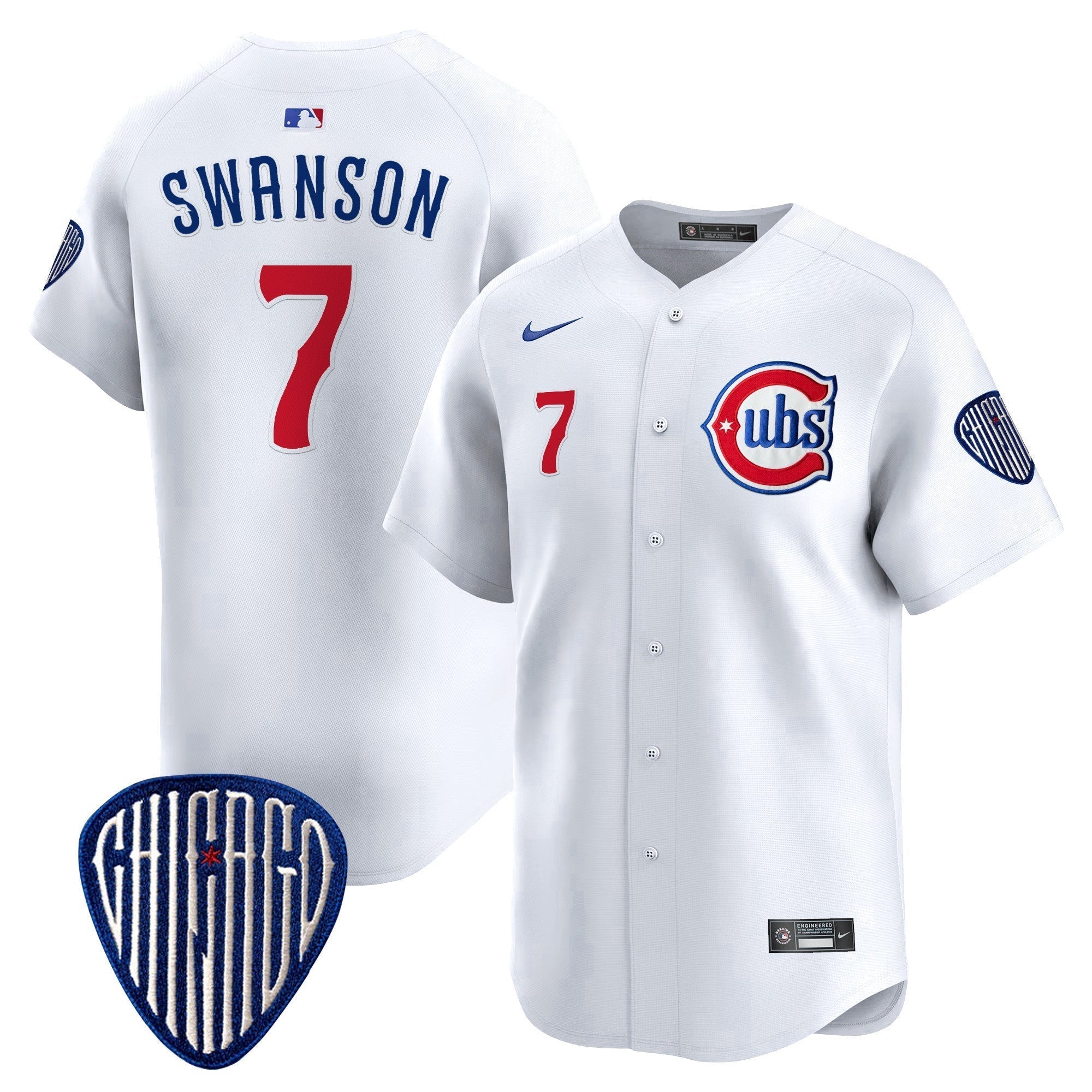 CHC Blue Alternate Vapor Premier Limited Jersey - Stitched