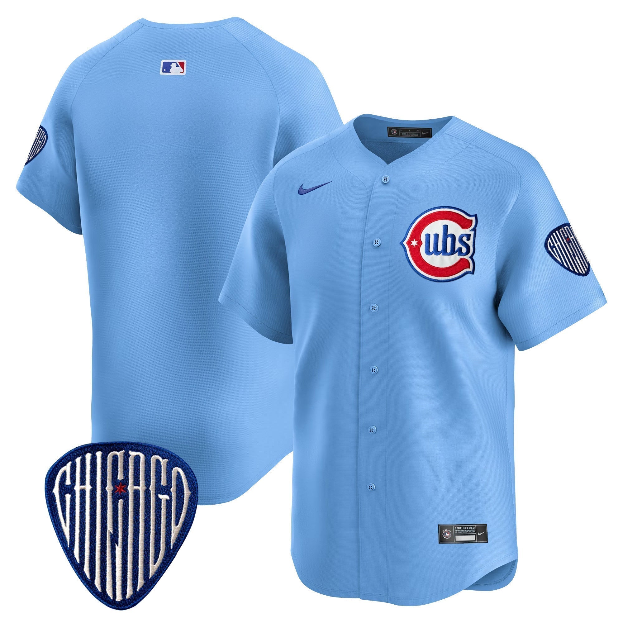 CHC Blue Alternate Vapor Premier Limited Jersey - Stitched
