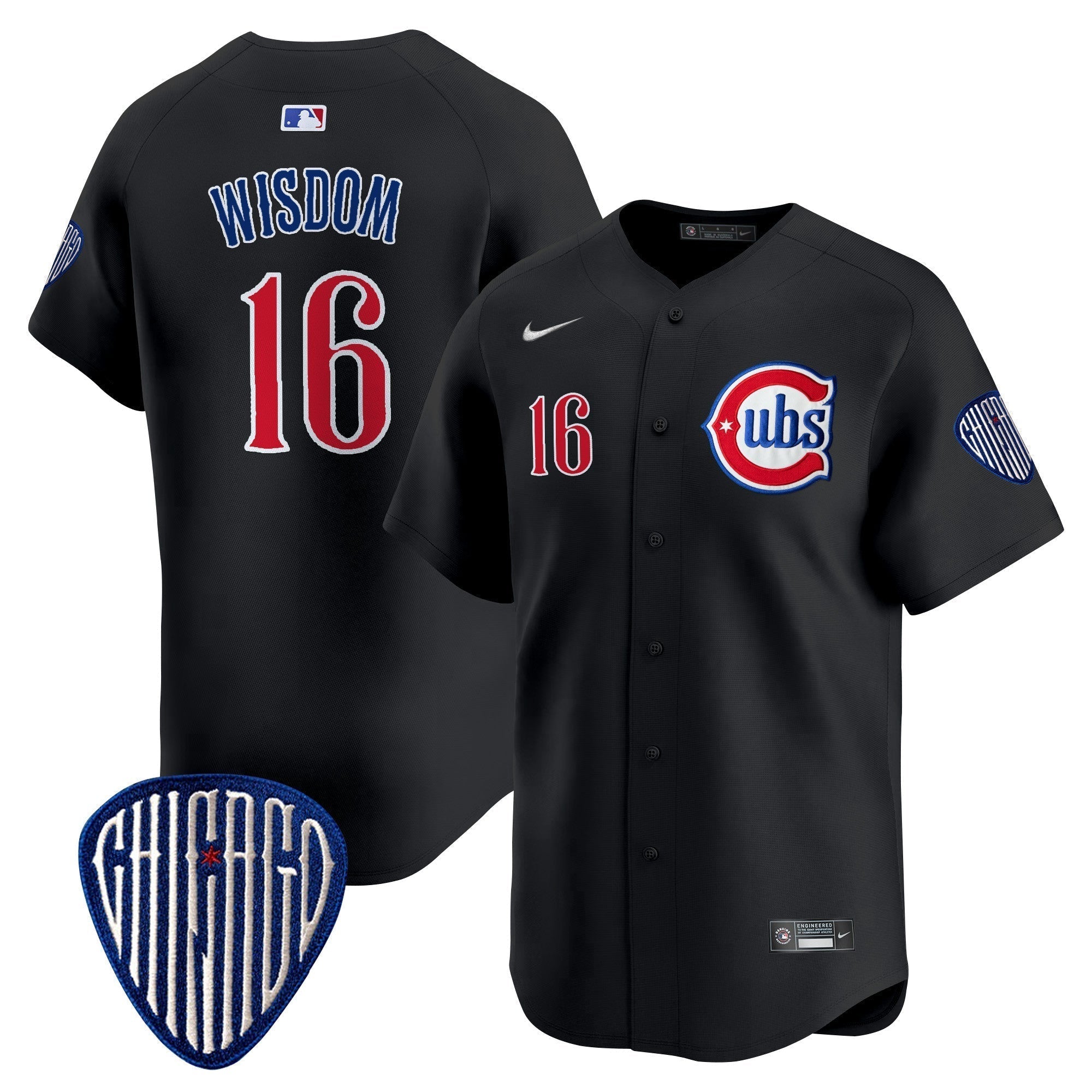 CHC Blue Alternate Vapor Premier Limited Jersey - Stitched