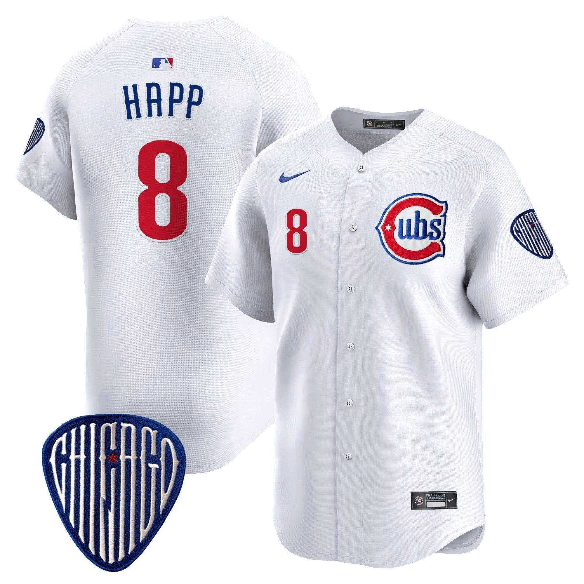 CHC Blue Alternate Vapor Premier Limited Jersey - Stitched