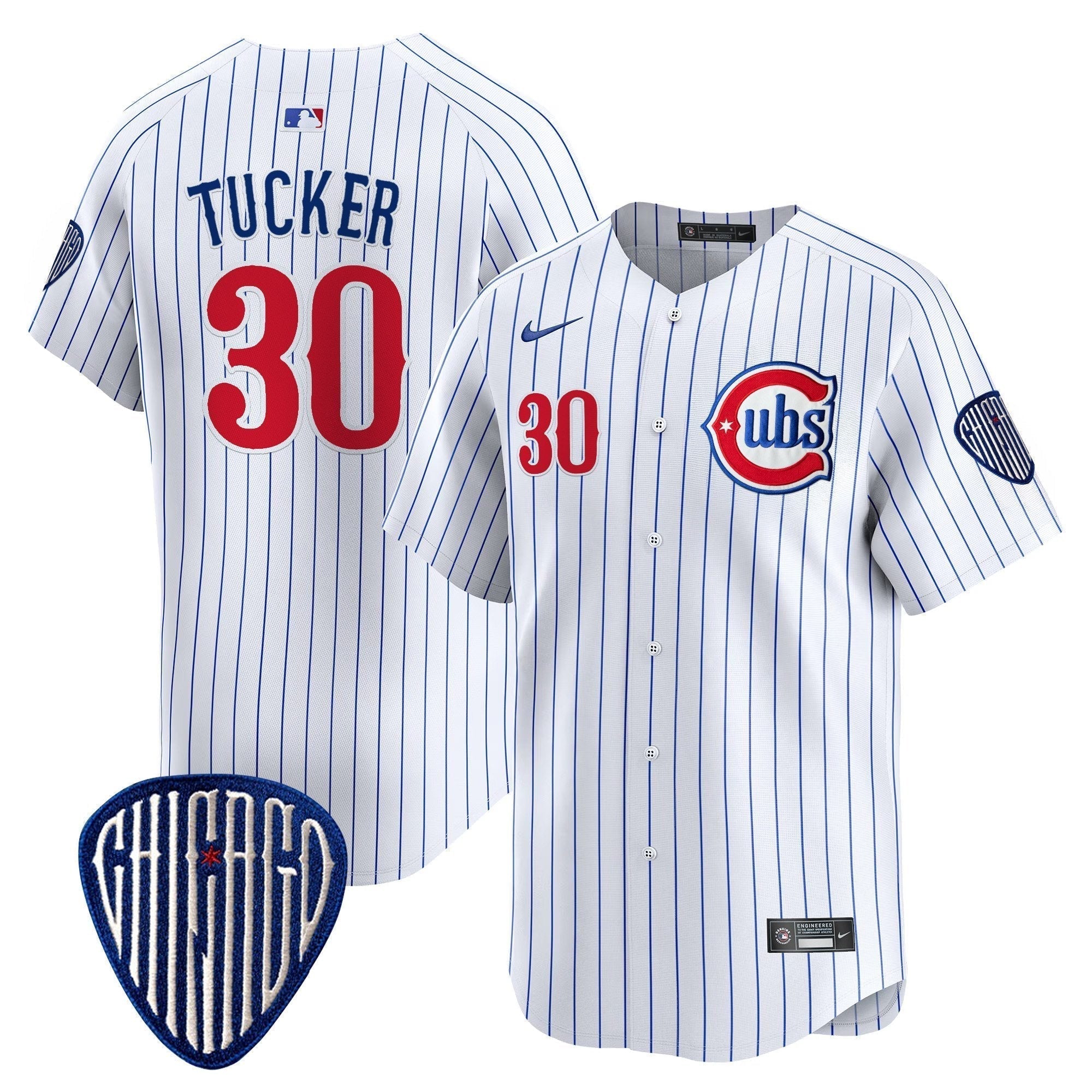 CHC Blue Alternate Vapor Premier Limited Jersey - Stitched